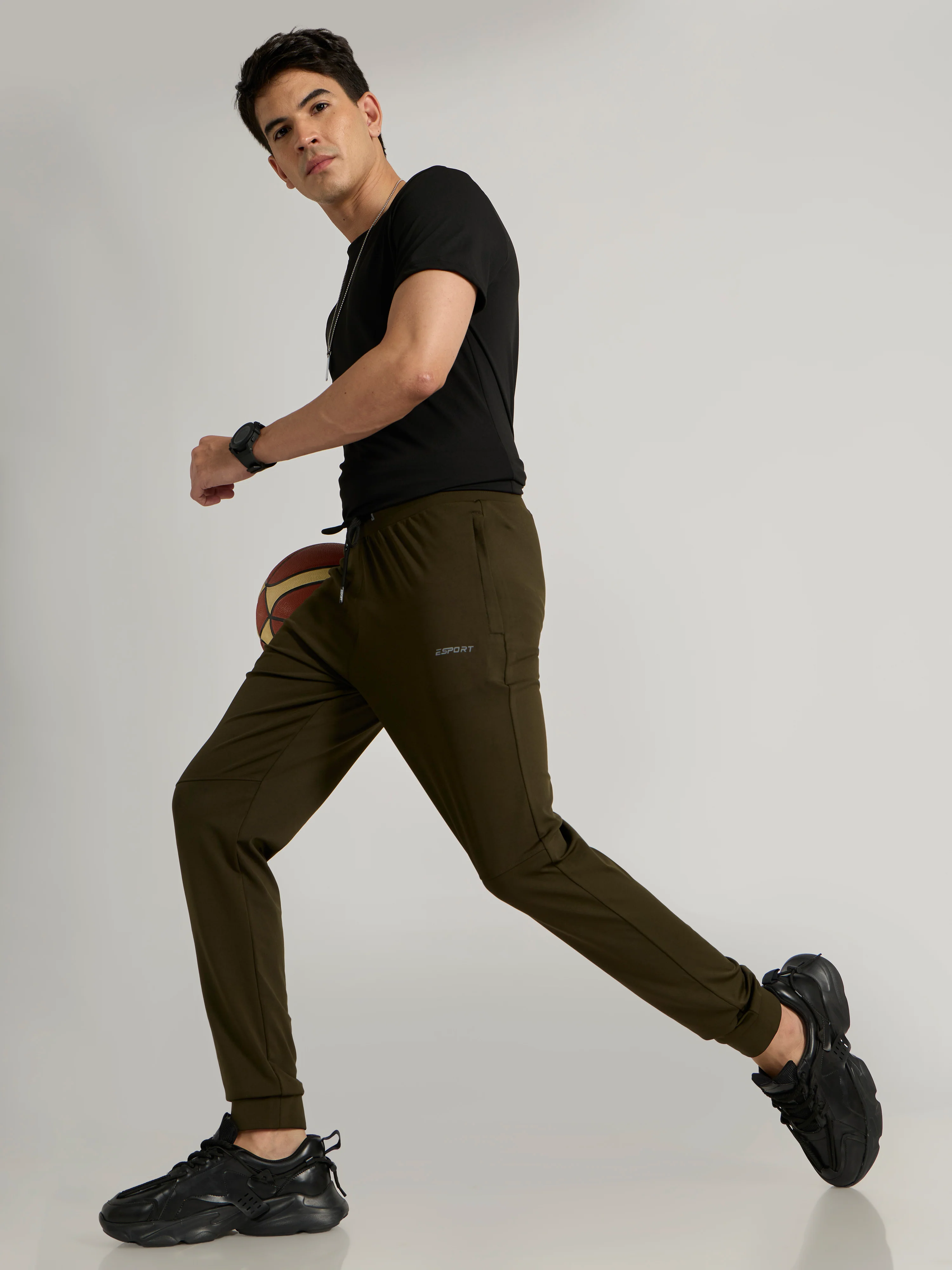 Alethe - Track Pant - Mehandi - Image 2