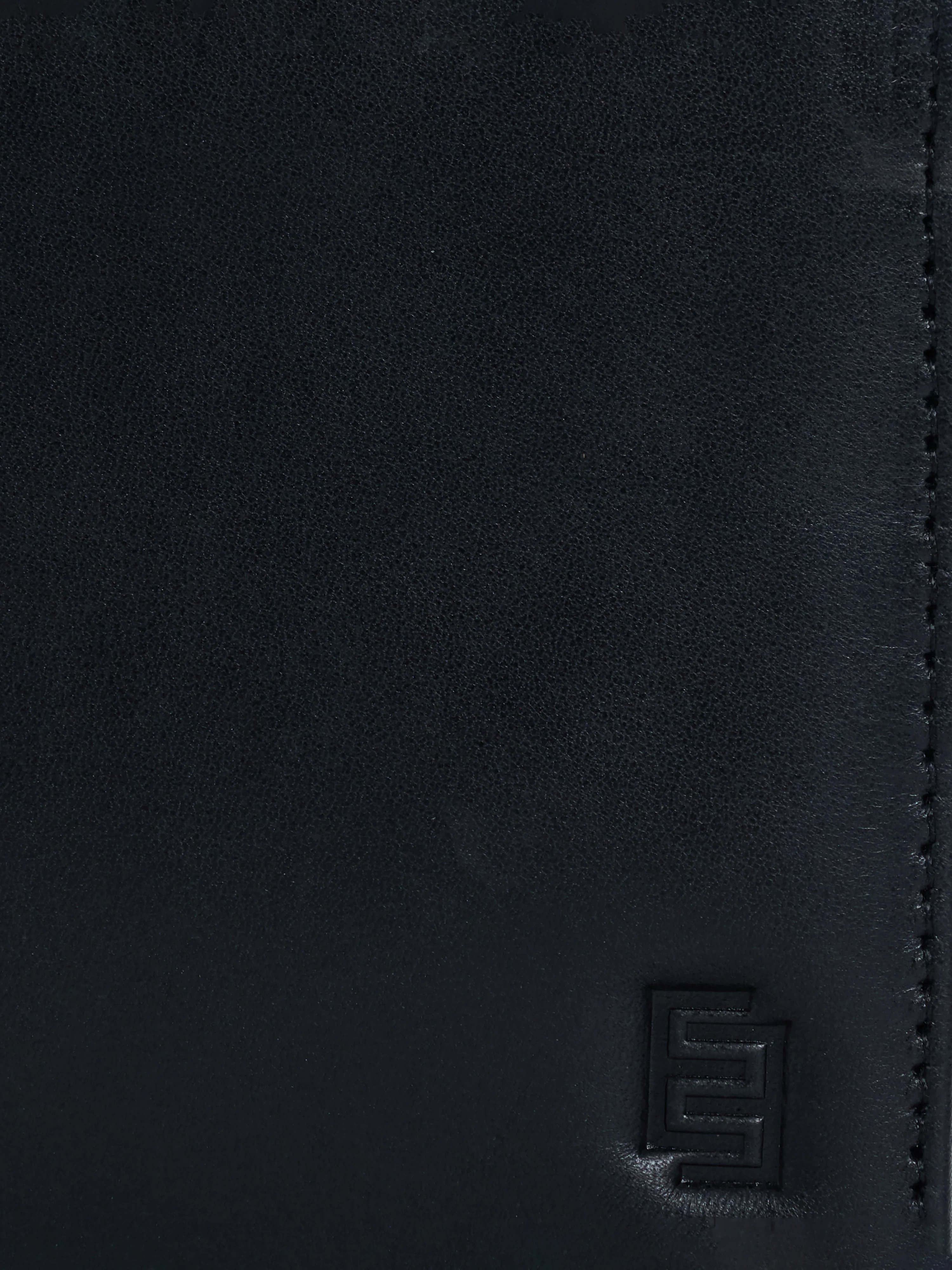 Arctic-5 - Vertical Leather ID Wallet - Black - Image 6