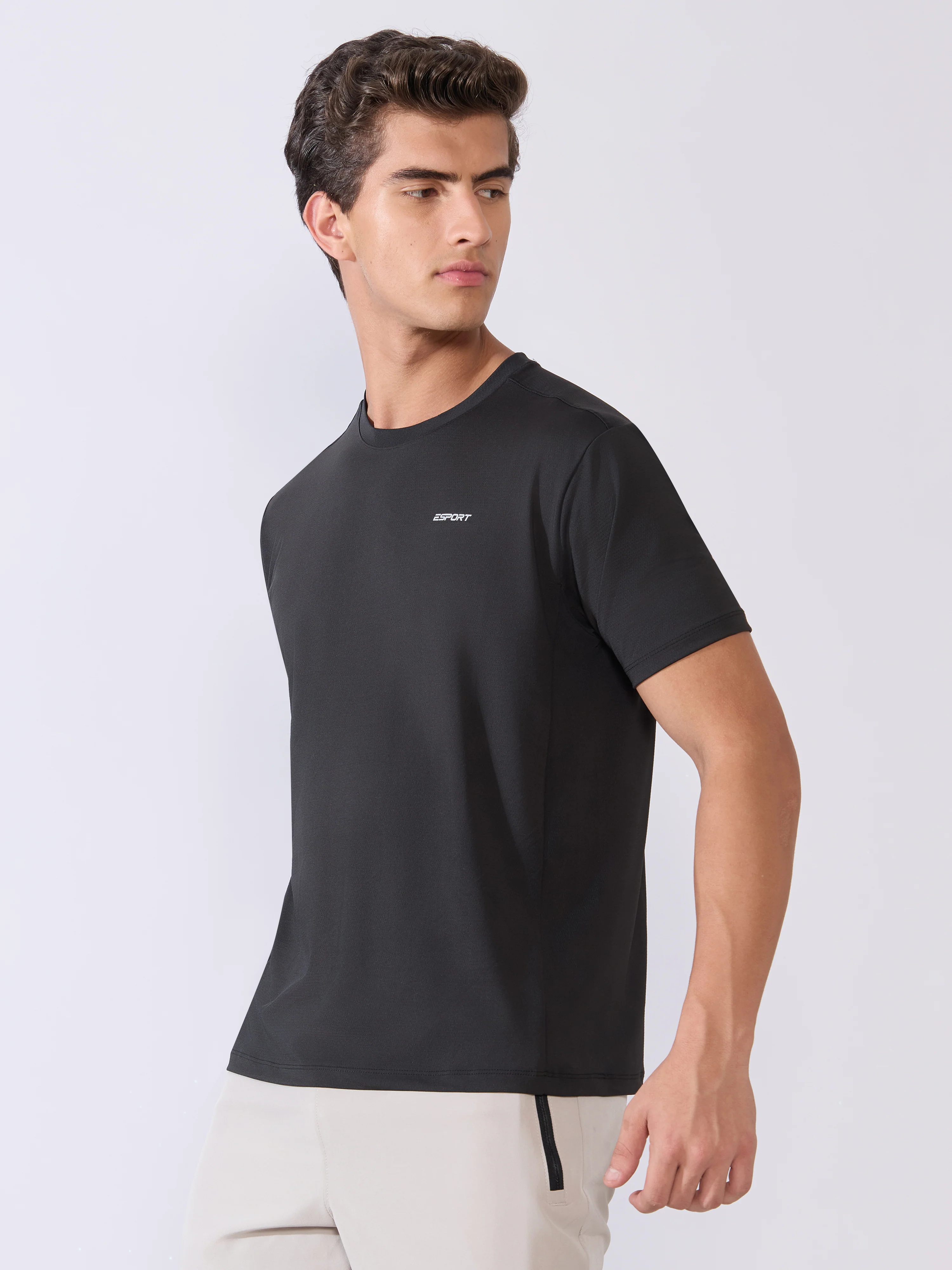 Ash - Sport Fit T-Shirt - Black - Image 4