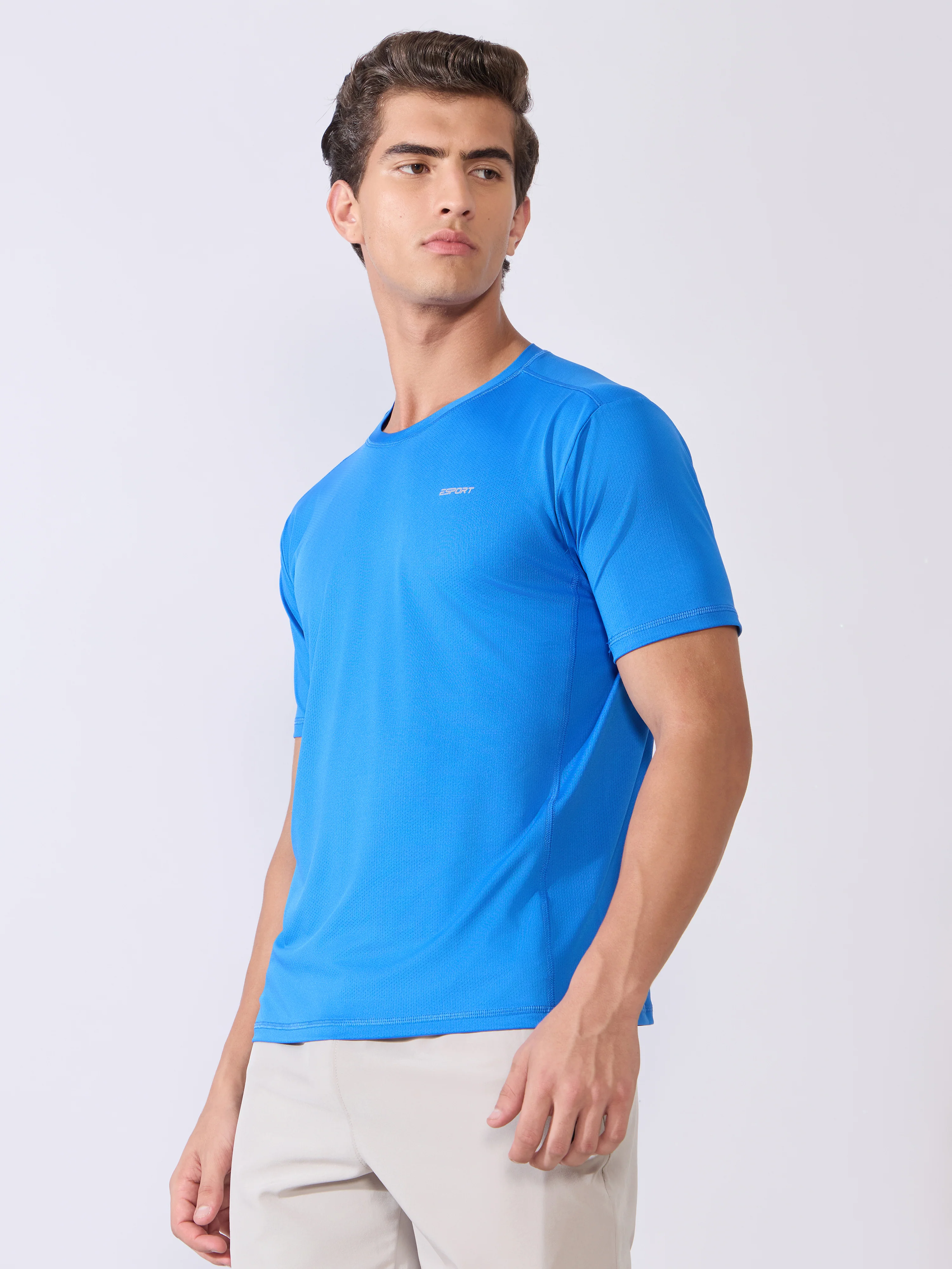 Ash - Sport Fit T-Shirt - Blue - Image 4