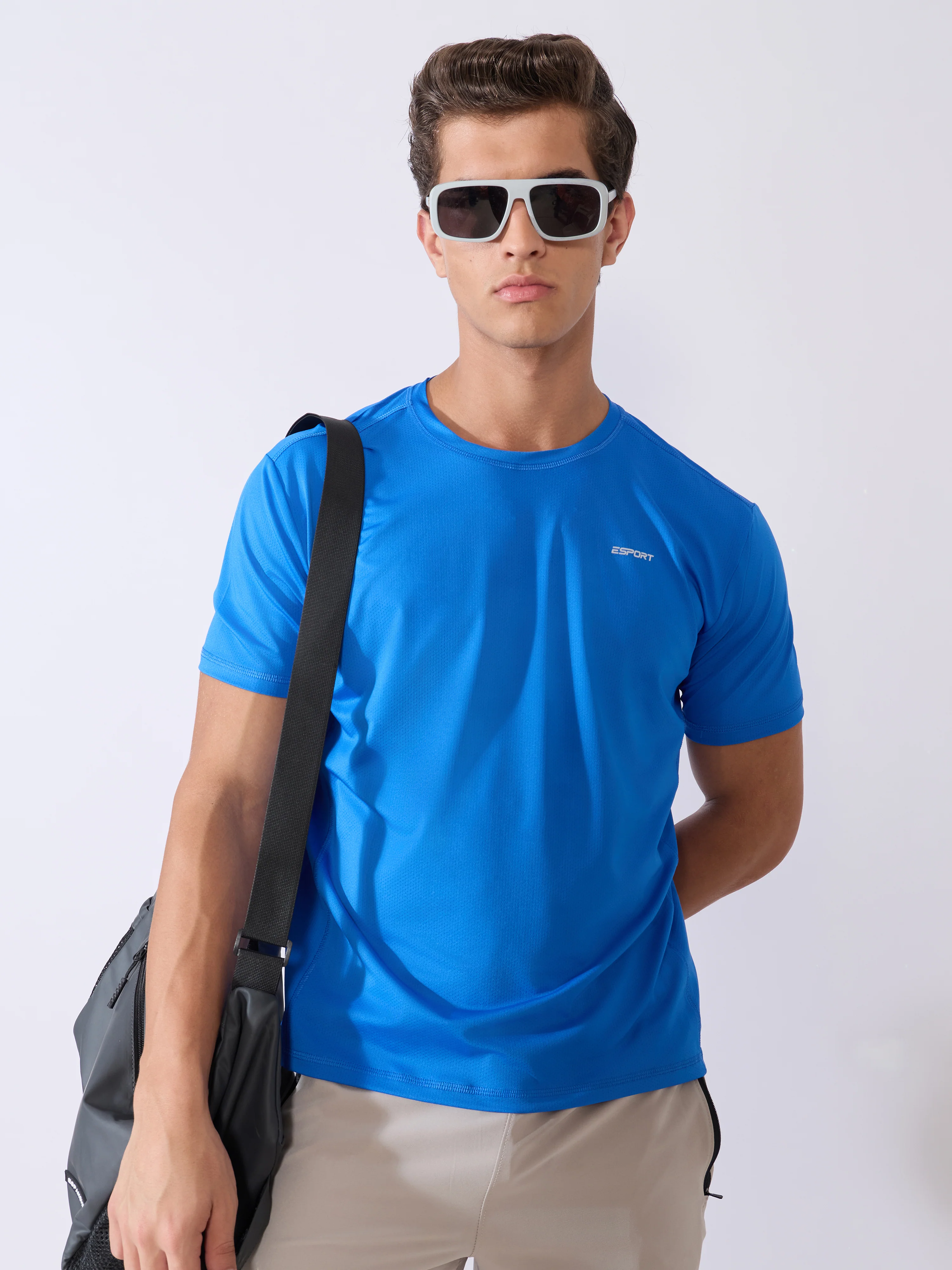 Ash - Sport Fit T-Shirt - Blue - Image 5