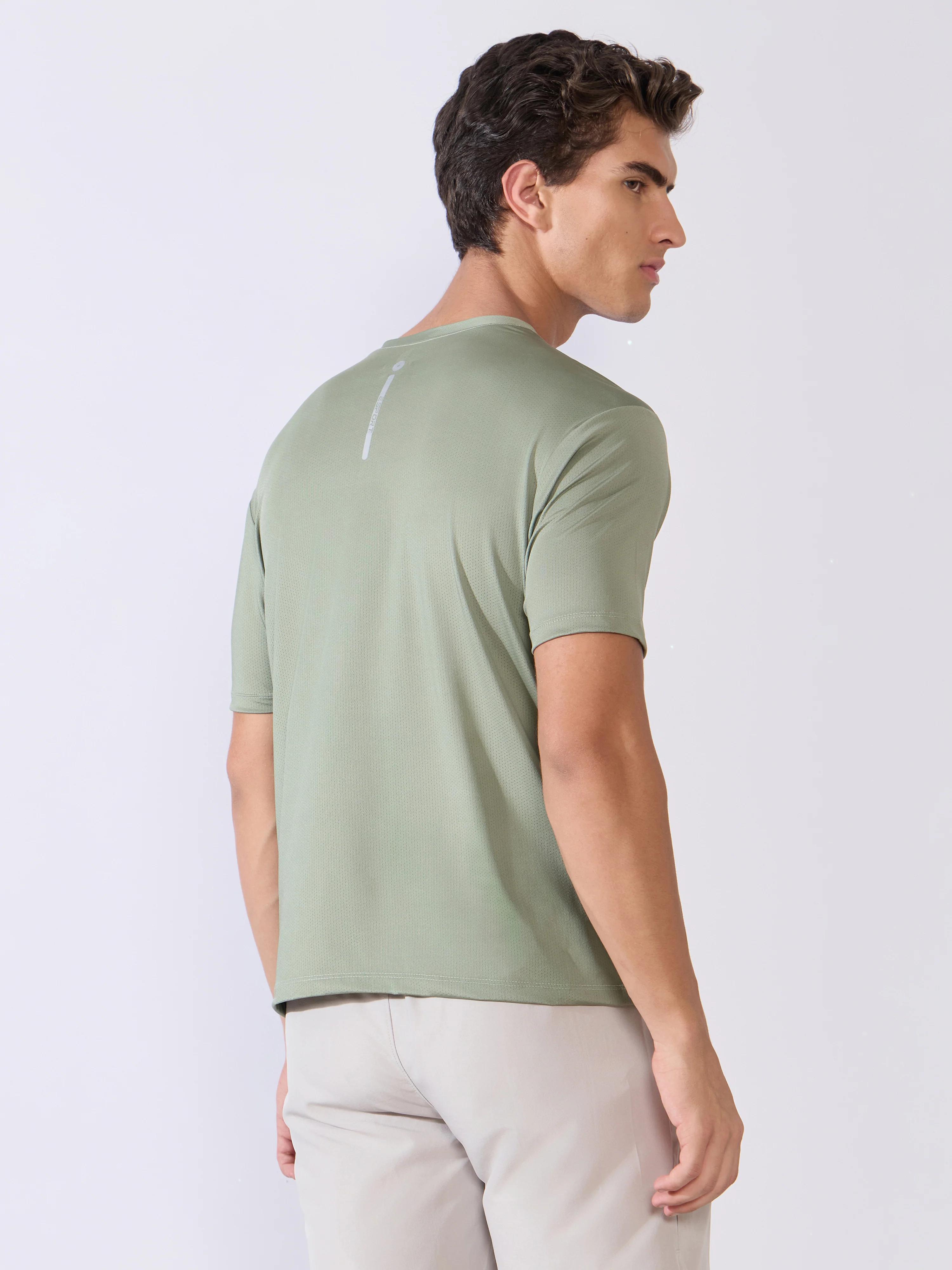 Ash - Sport Fit T-Shirt - Green - Image 6