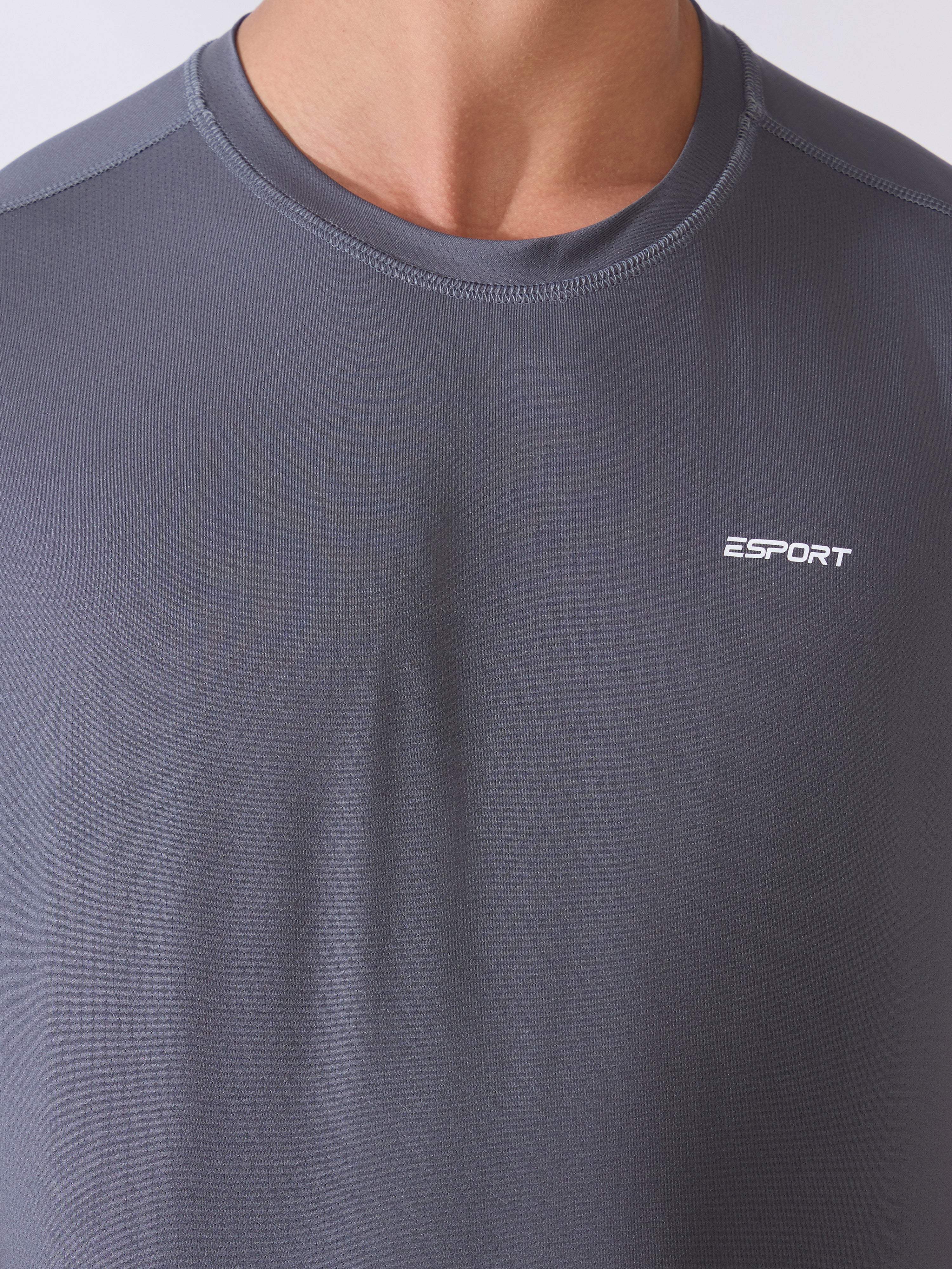 Ash - Sport Fit T-Shirt - Grey - Image 3