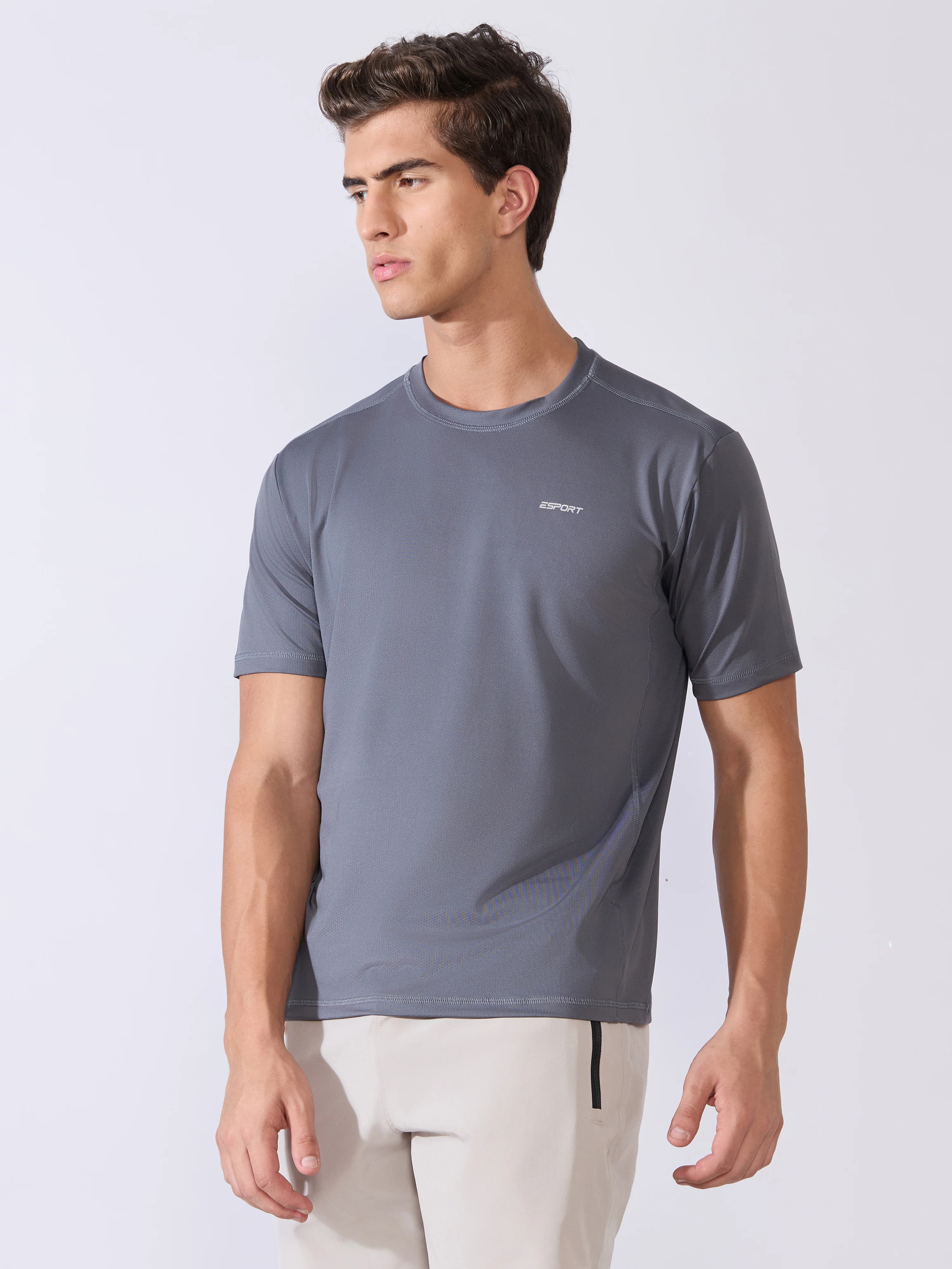 Ash - Sport Fit T-Shirt - Grey - Image 5