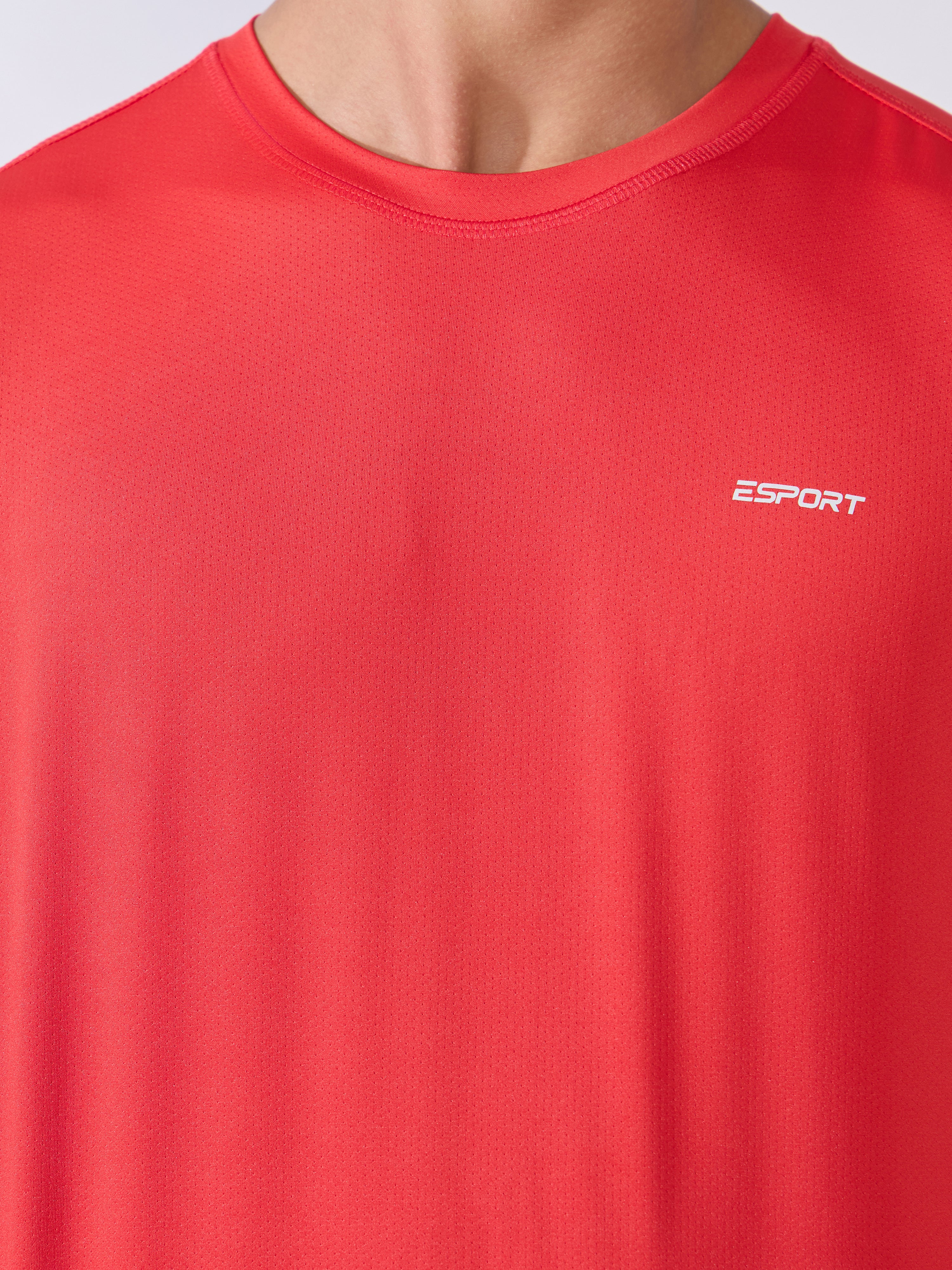 Ash - Sport Fit T-Shirt - Red - Image 3