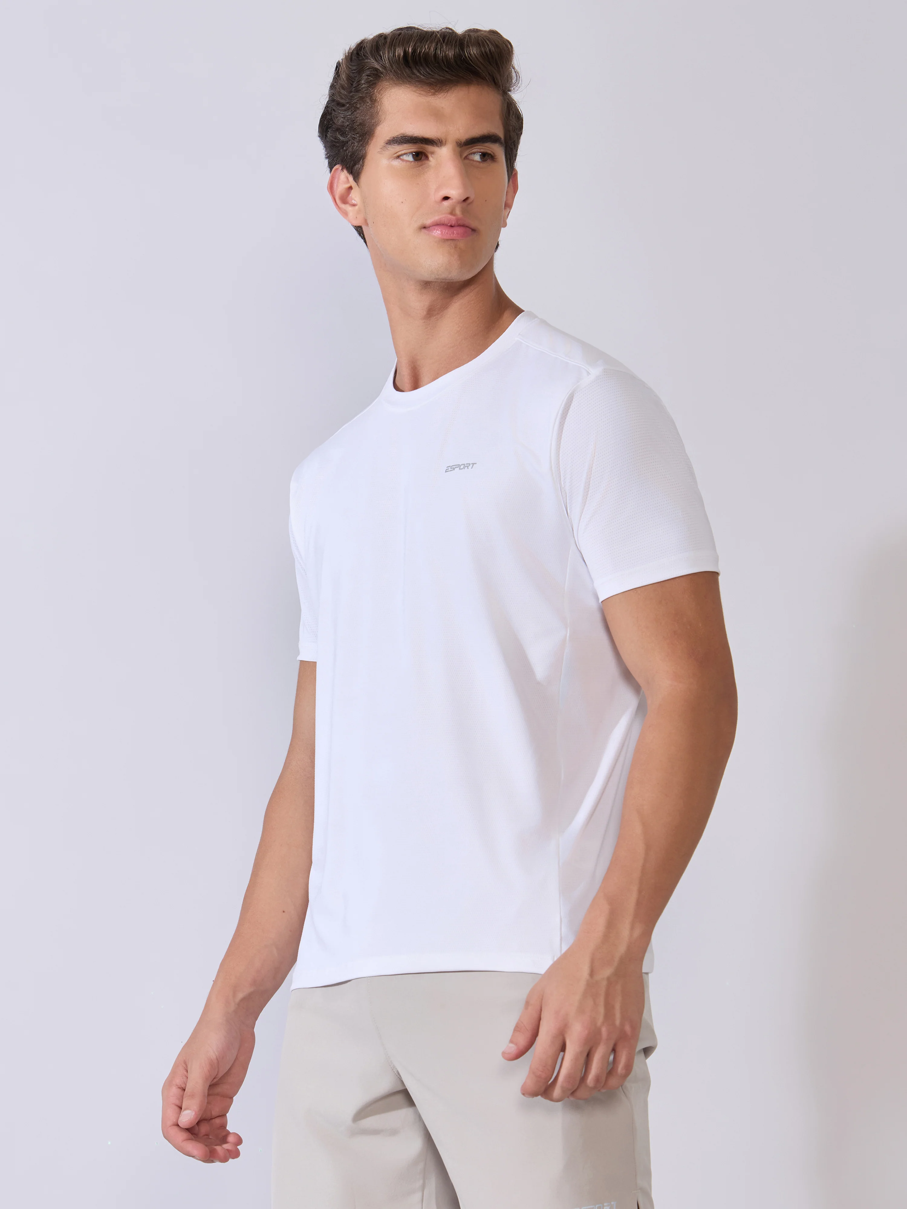 Ash - Sport Fit T-Shirt - White - Image 4