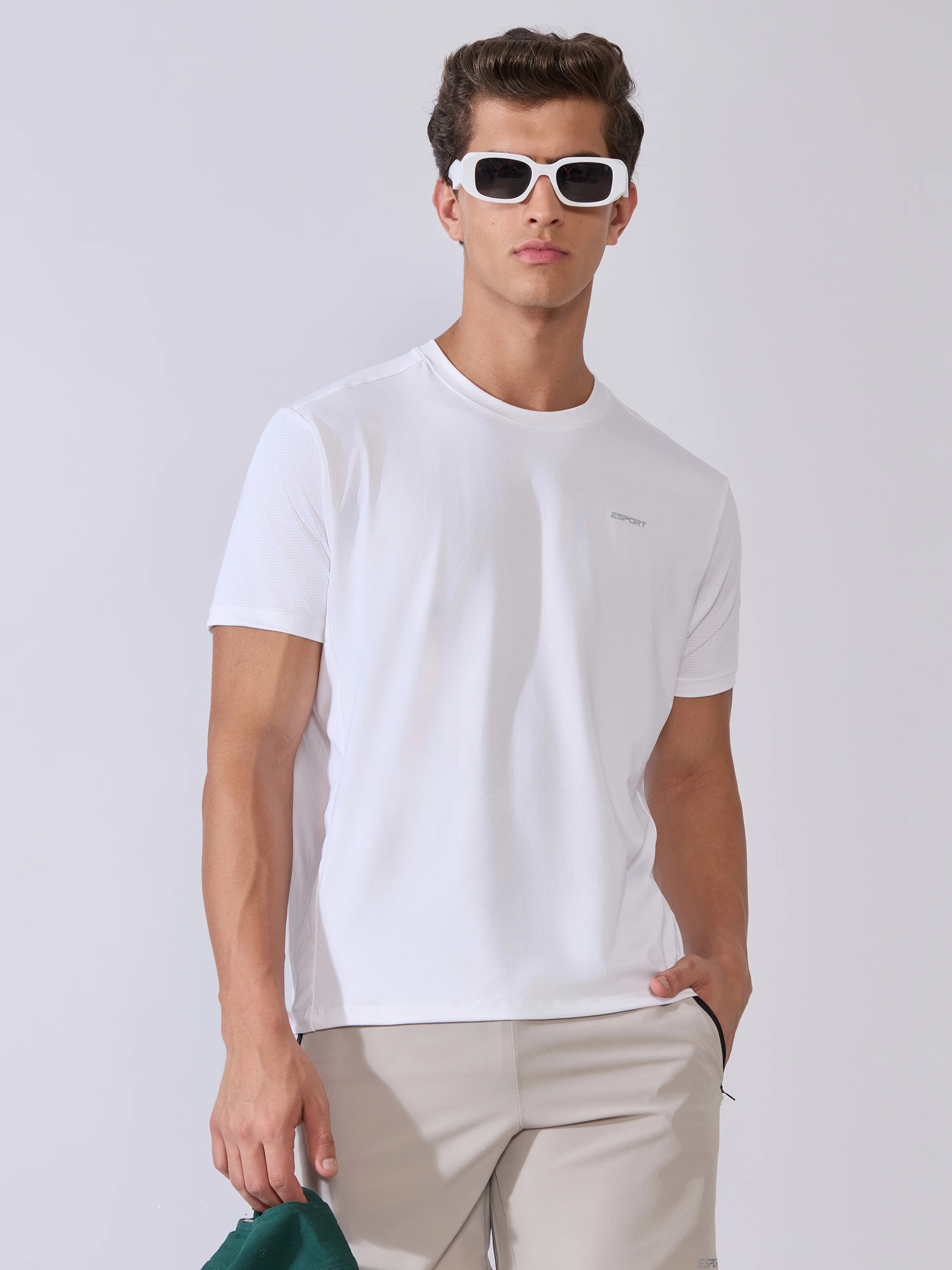 Ash - Sport Fit T-Shirt - White - Image 5