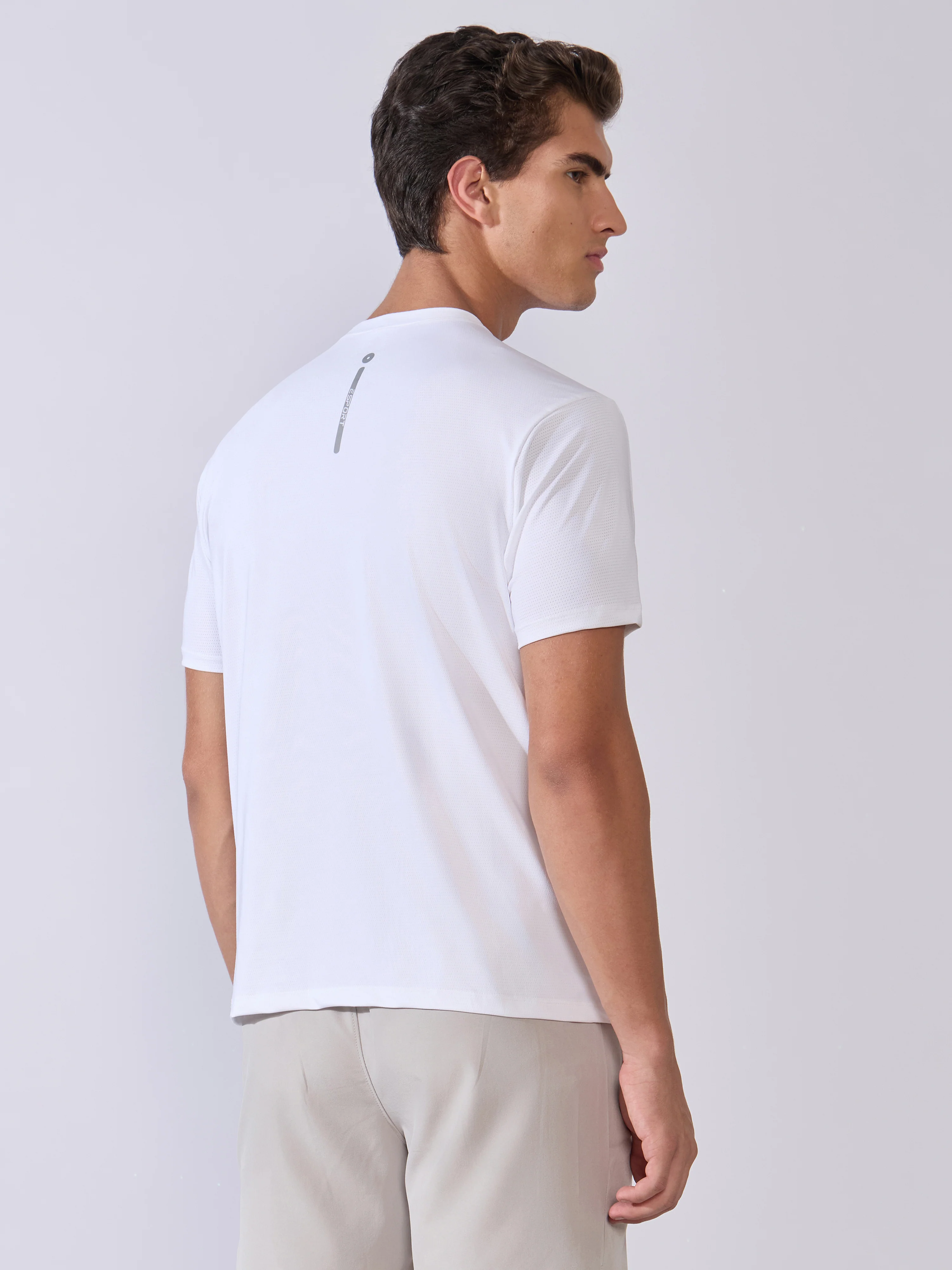 Ash - Sport Fit T-Shirt - White - Image 6