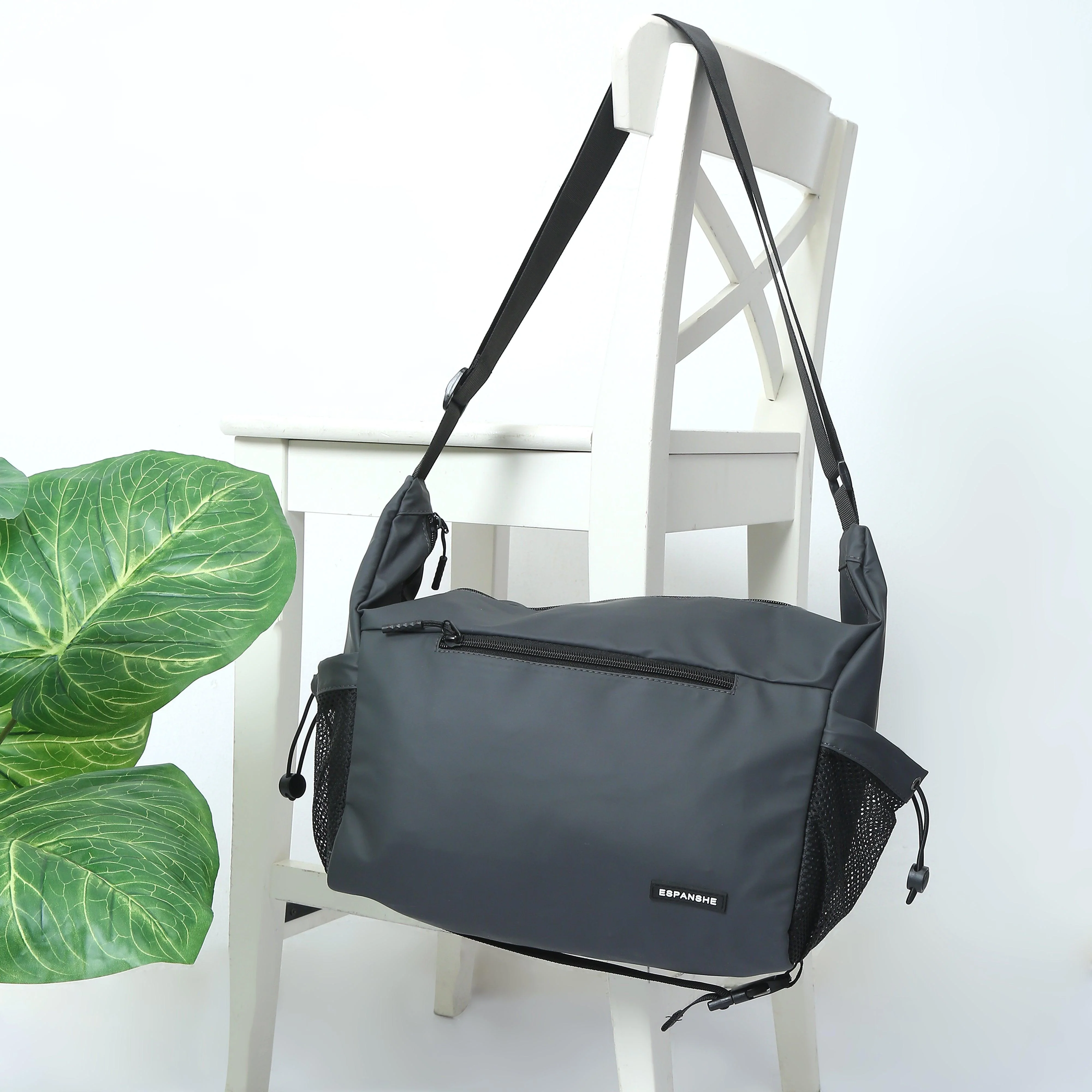 Cross Body Bag - Grey - Image 10