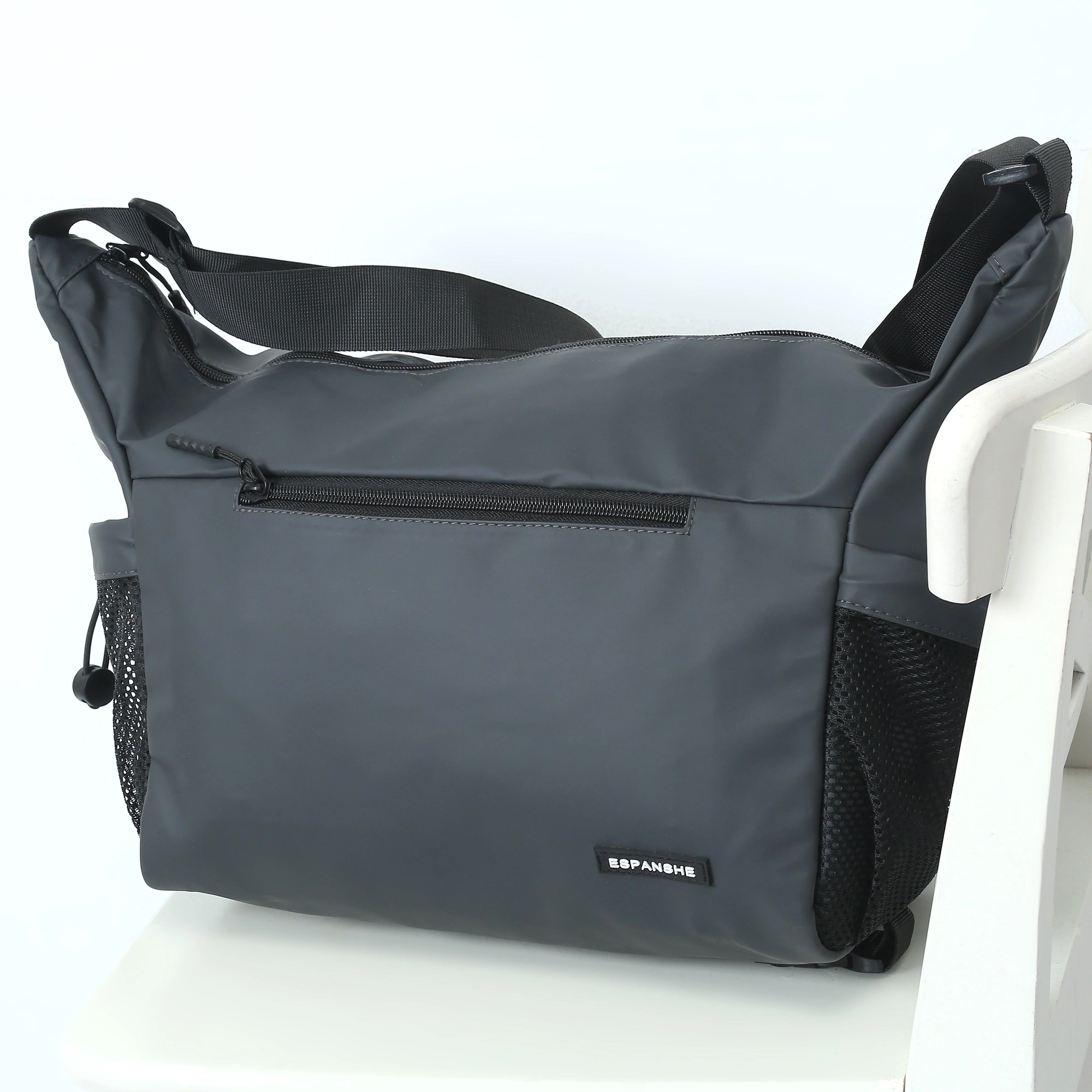 Cross Body Bag - Grey - Image 4