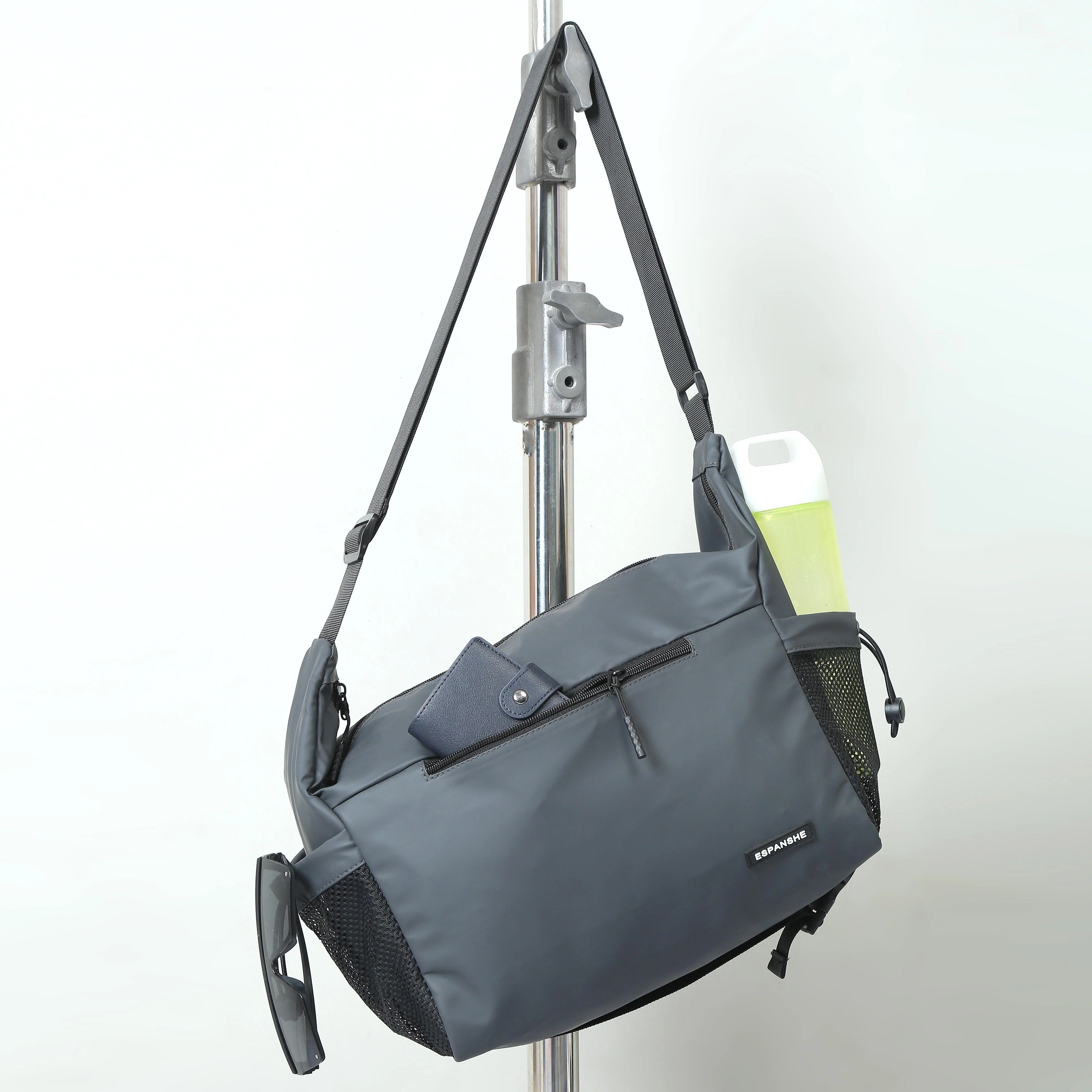 Cross Body Bag - Grey - Image 7