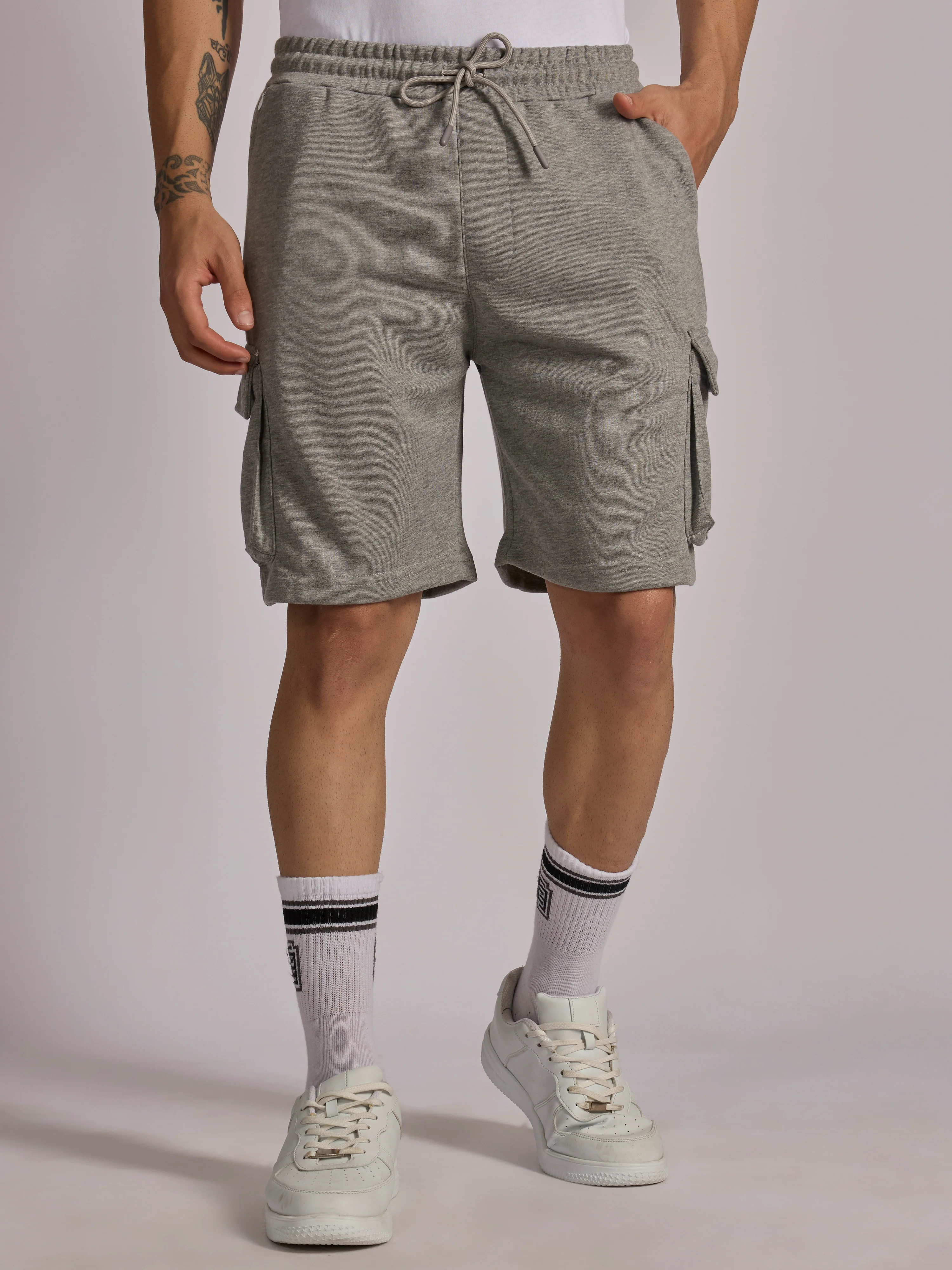 Bear - Cargo Shorts - Grey