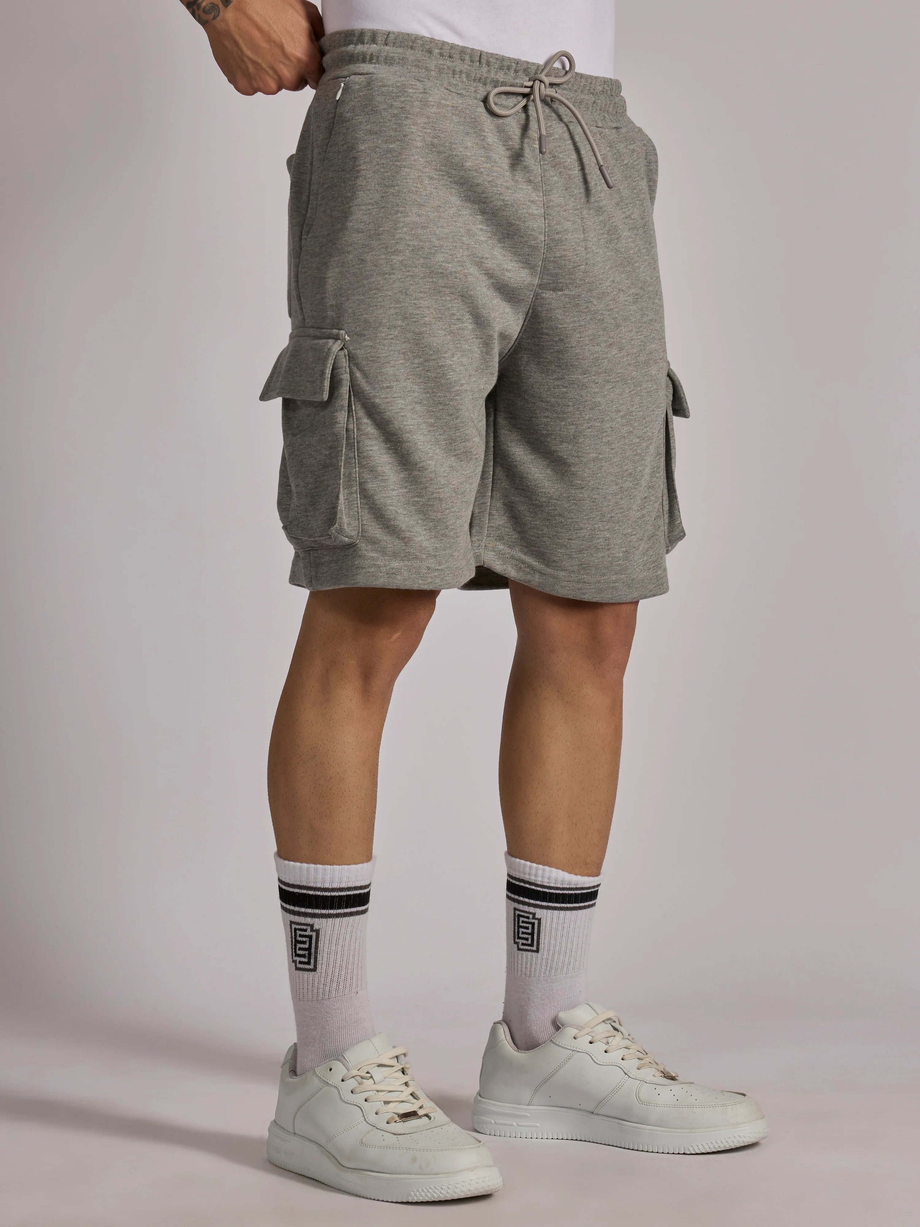 Bear - Cargo Shorts - Grey - Image 3