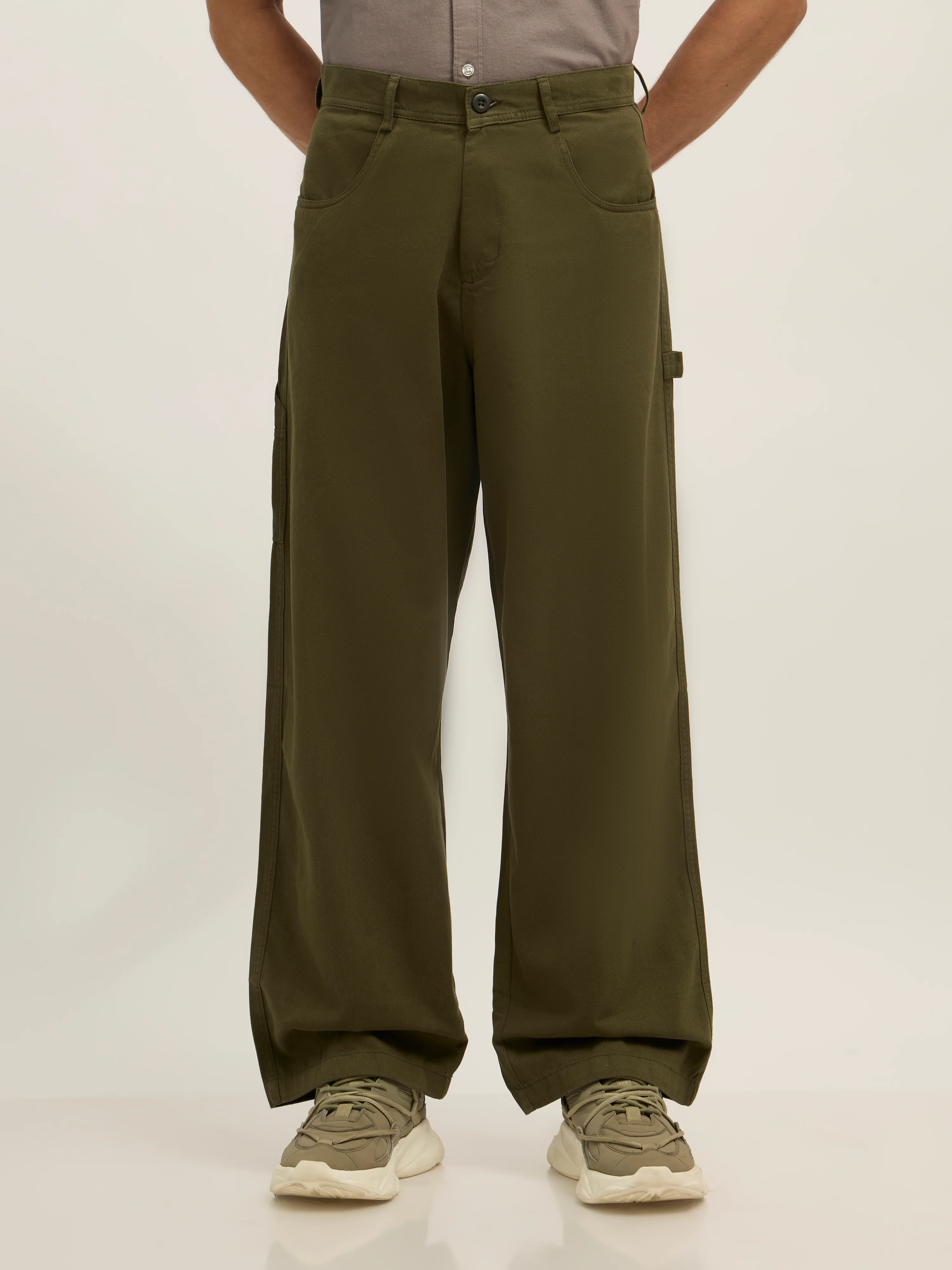 Bentley - Super Baggy Cargo Pant - Forest Green - Image 5