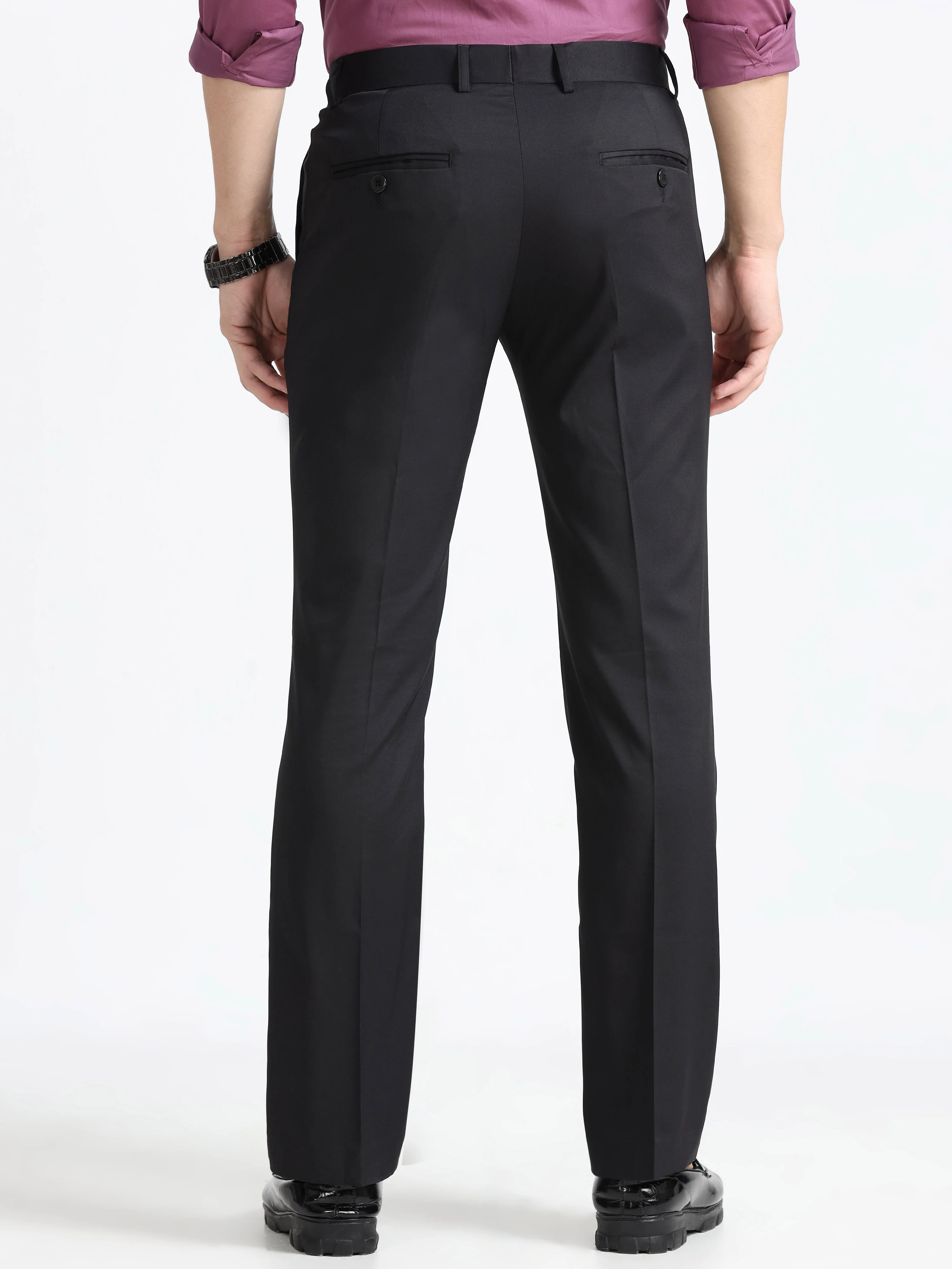 Wee 2.0 - Bootcut Formal Pant - Black - Image 4