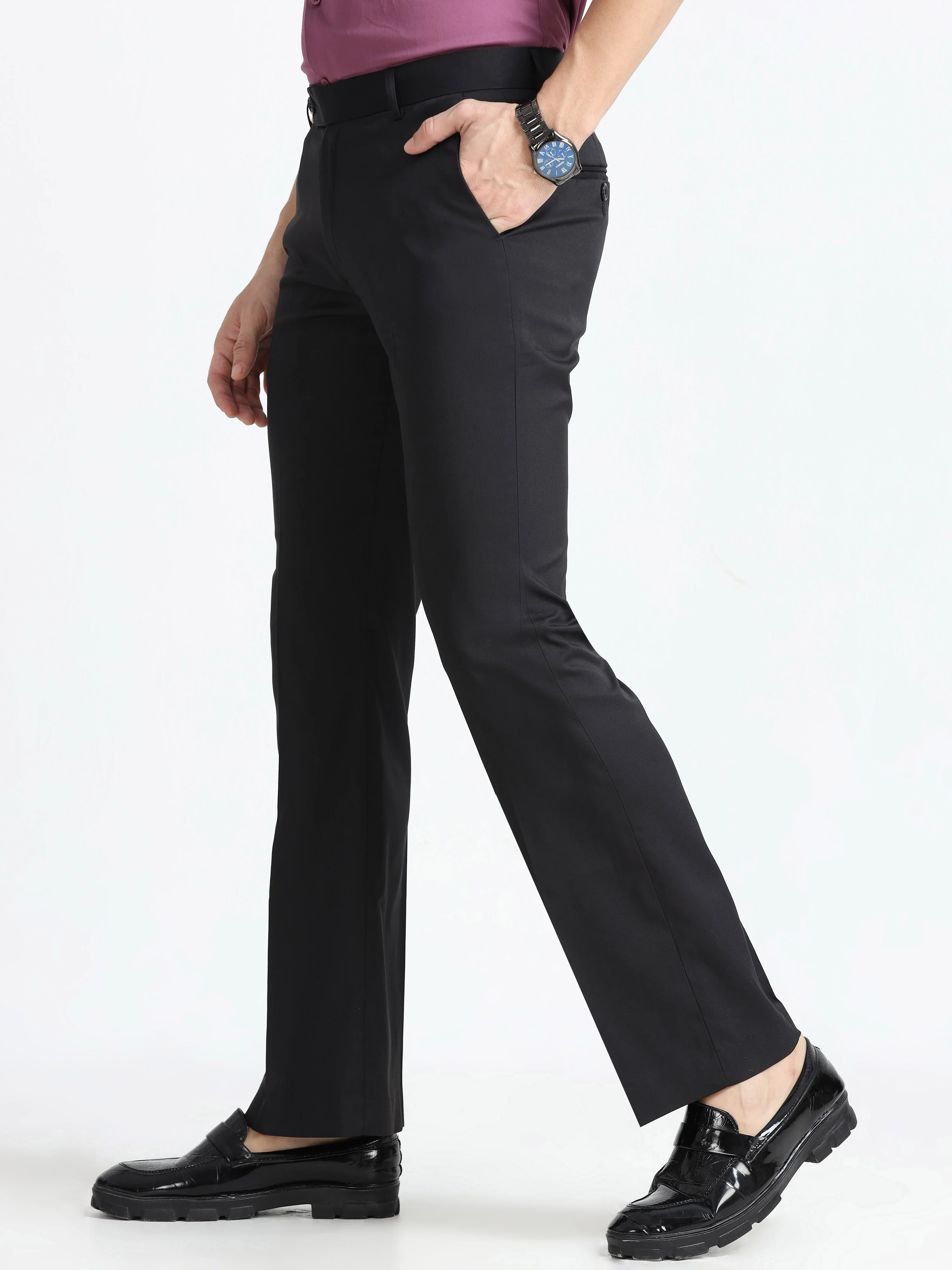 Wee 2.0 - Bootcut Formal Pant - Black - Image 5