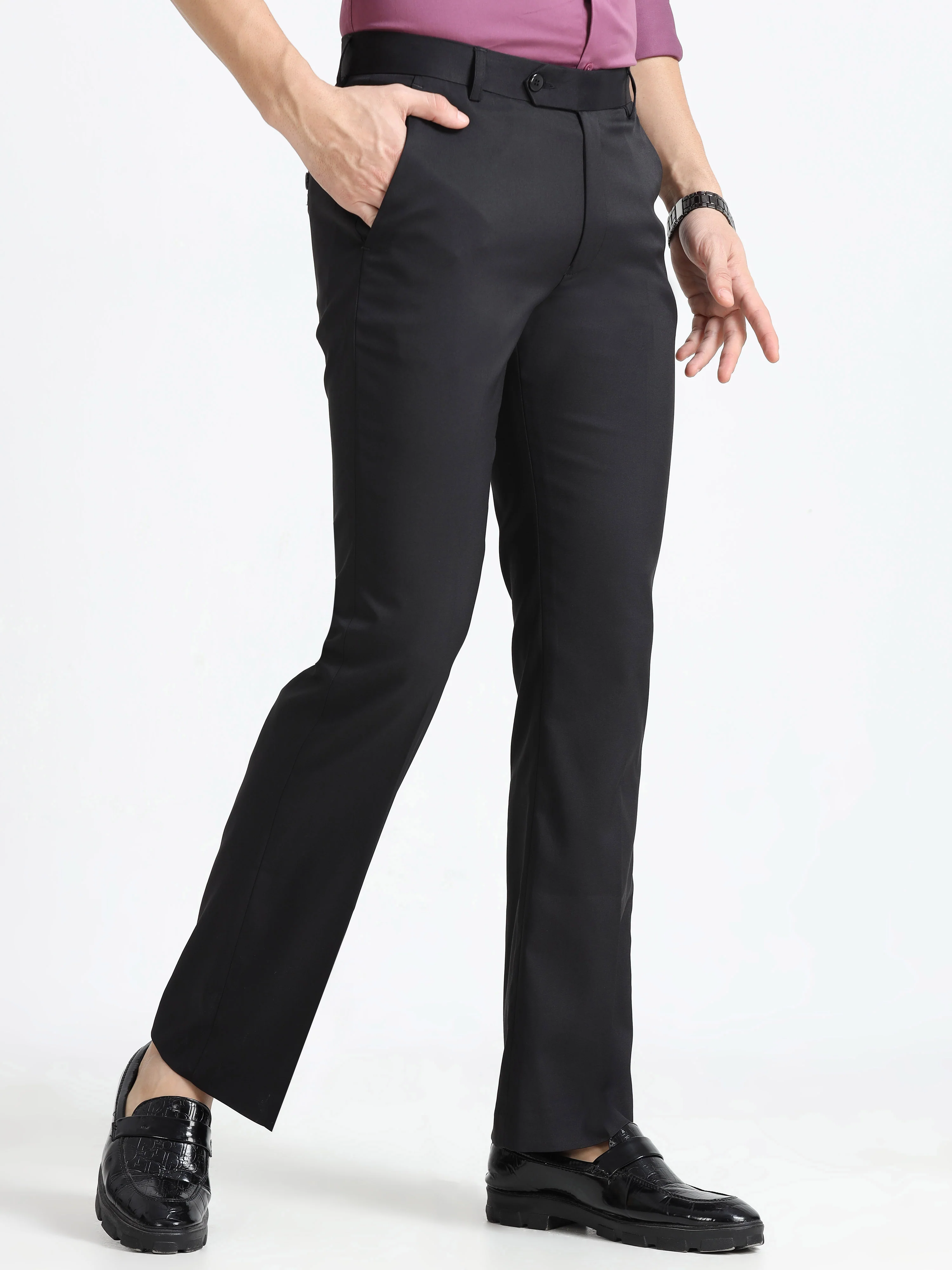 Wee 2.0 - Bootcut Formal Pant - Black - Image 6