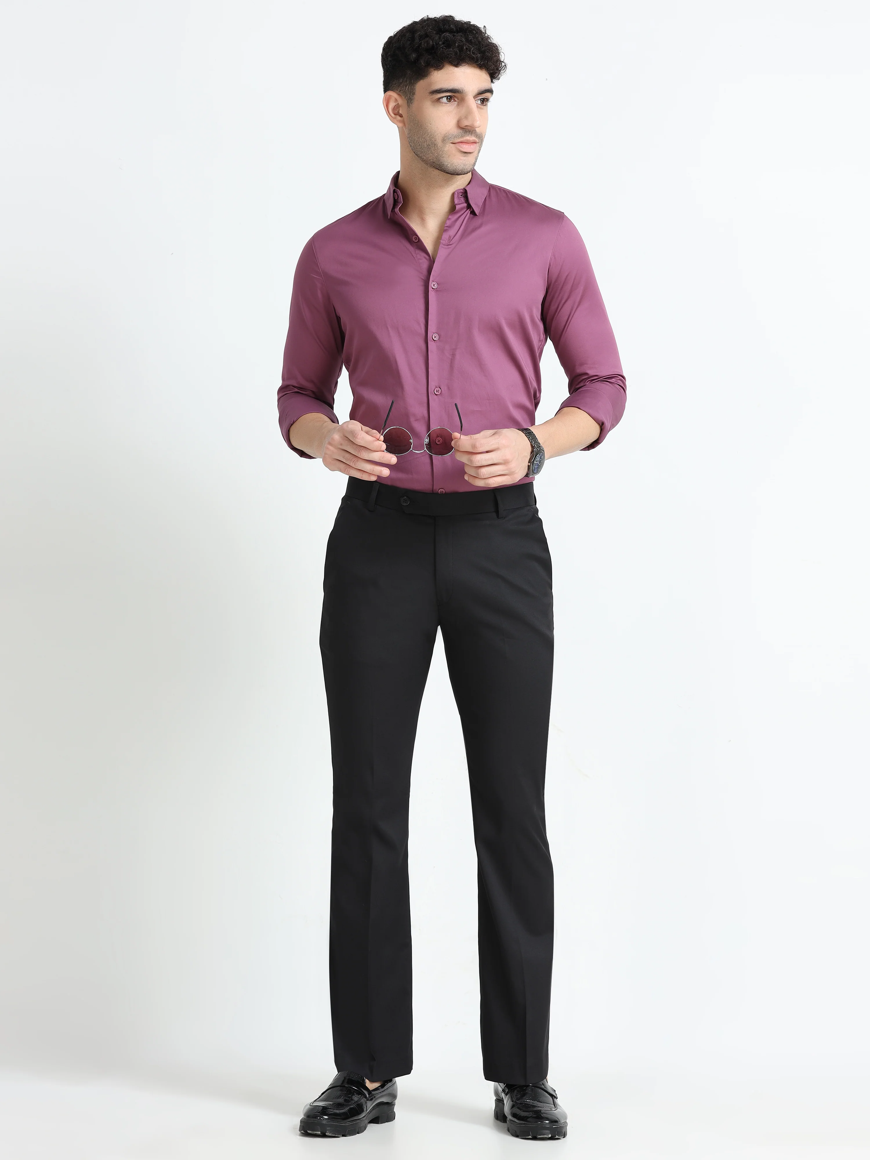 Wee 2.0 - Bootcut Formal Pant - Black - Image 7