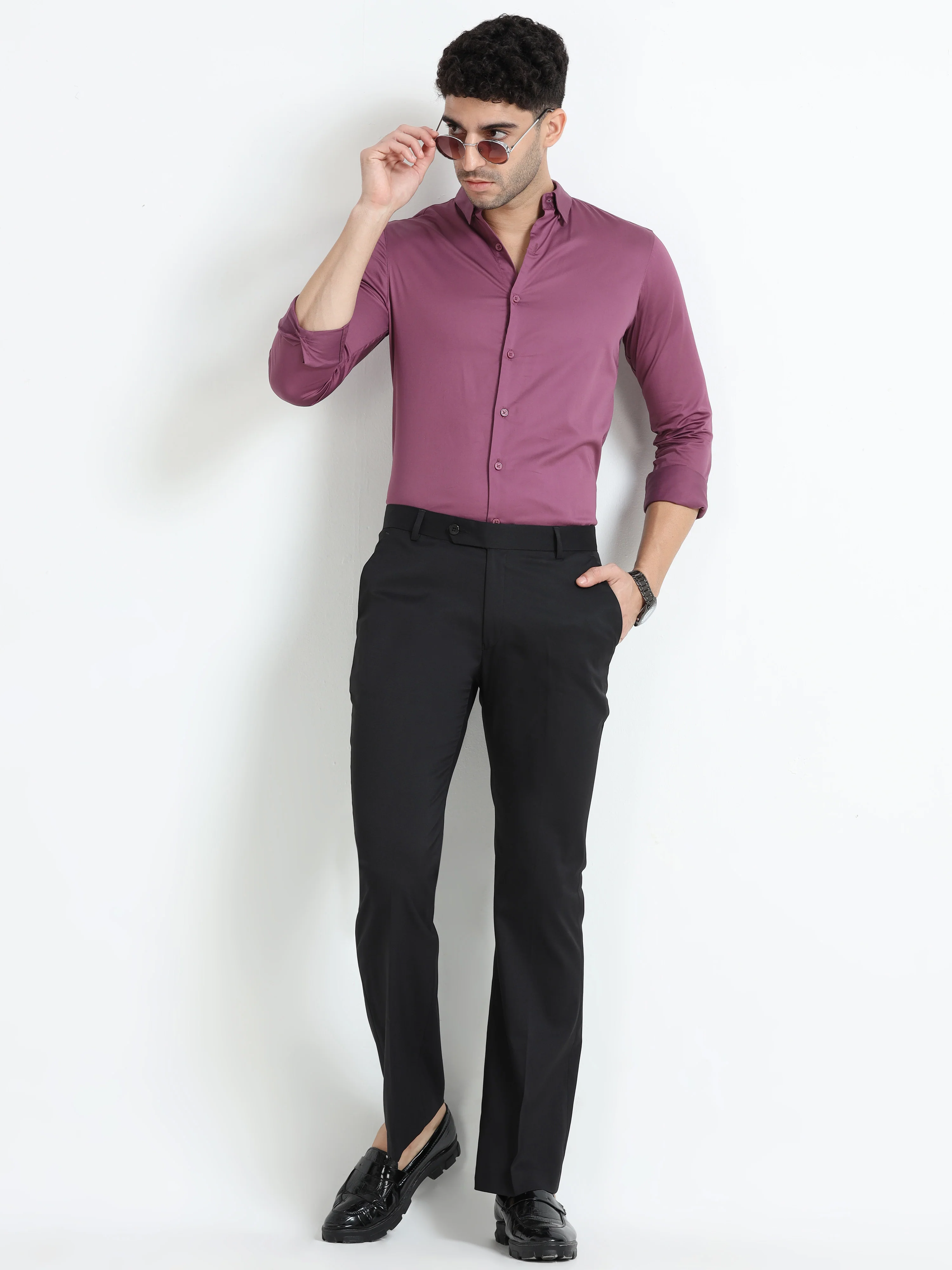 Wee 2.0 - Bootcut Formal Pant - Black - Image 8