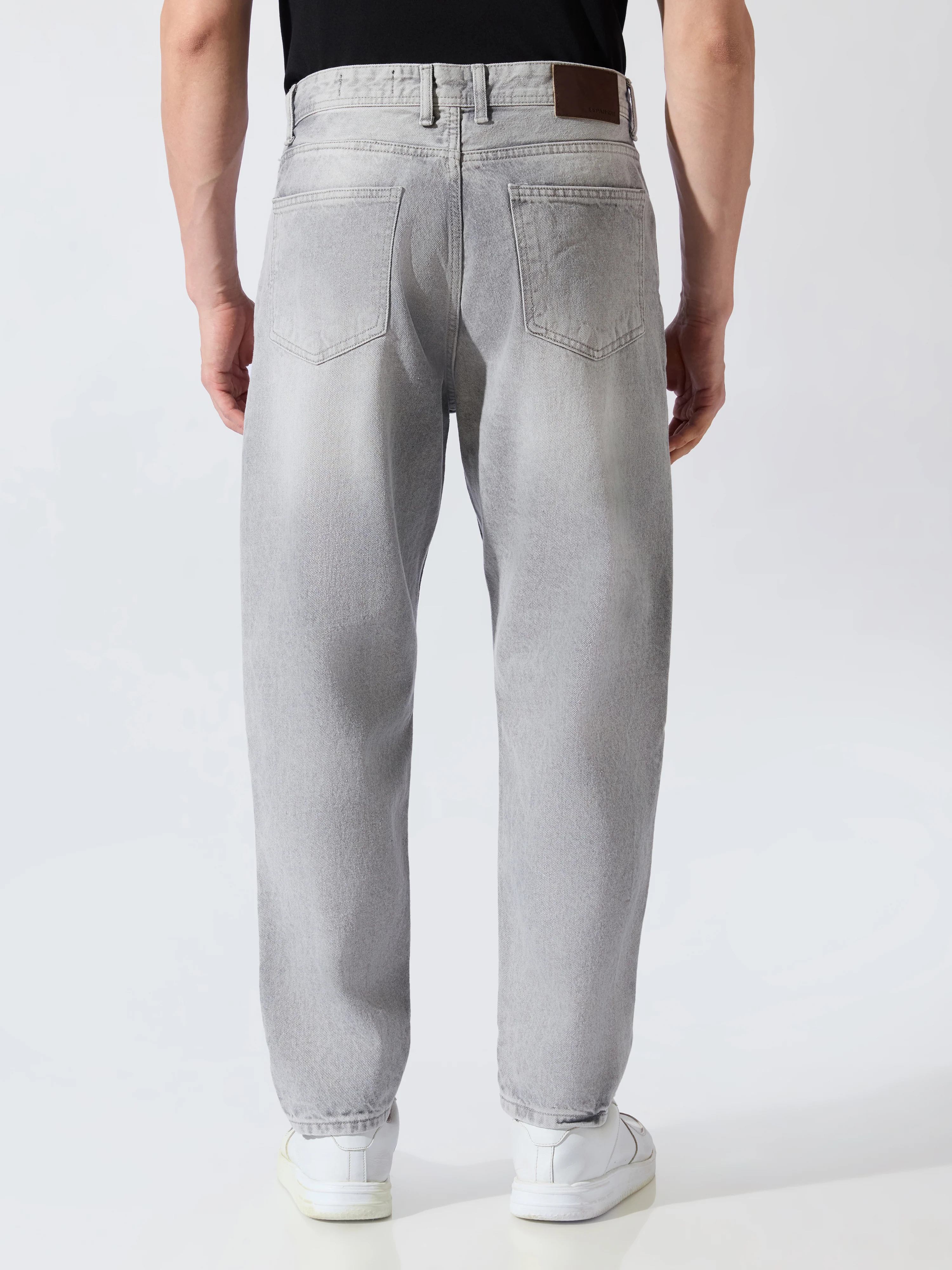 Buffer - Crop Fit Jeans - Grey - Image 5