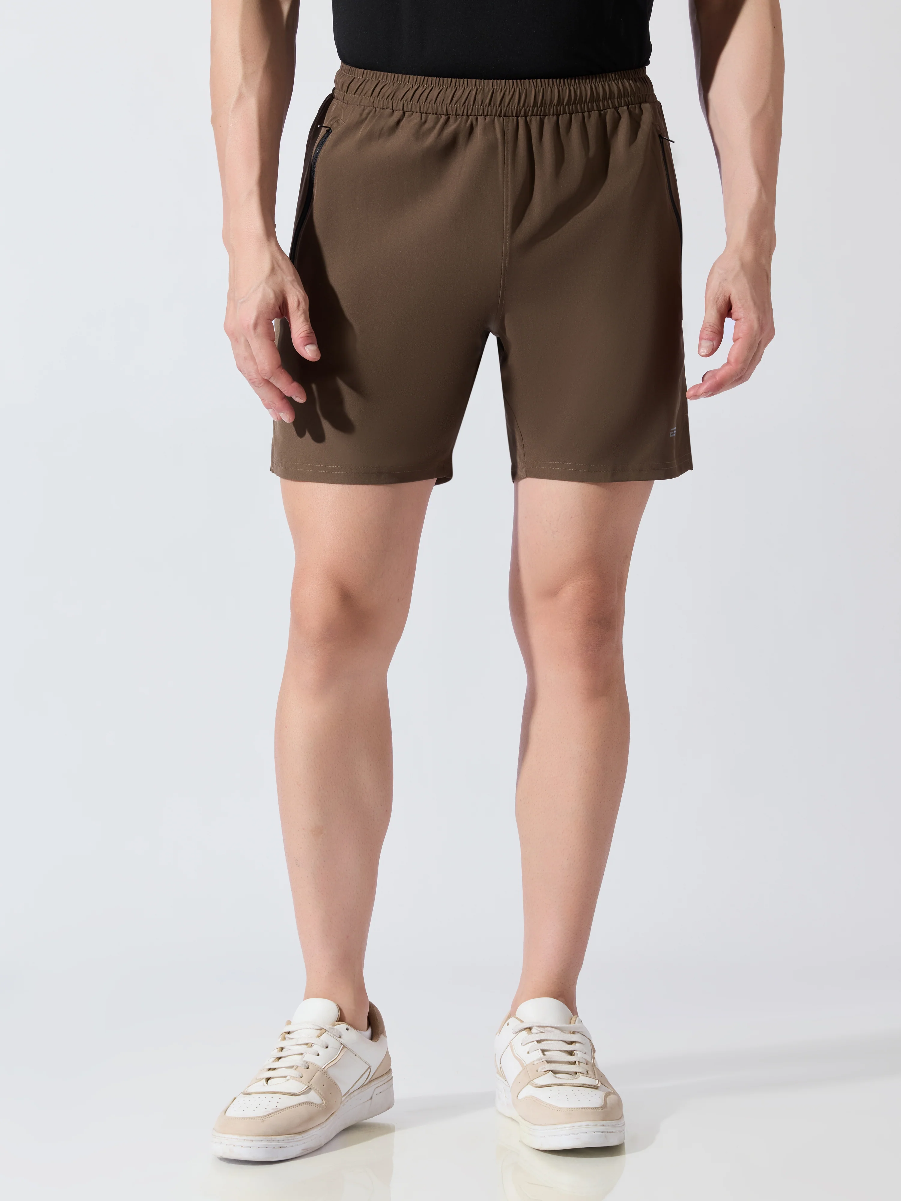 Core - Brown NS Sports Shorts - Image 4