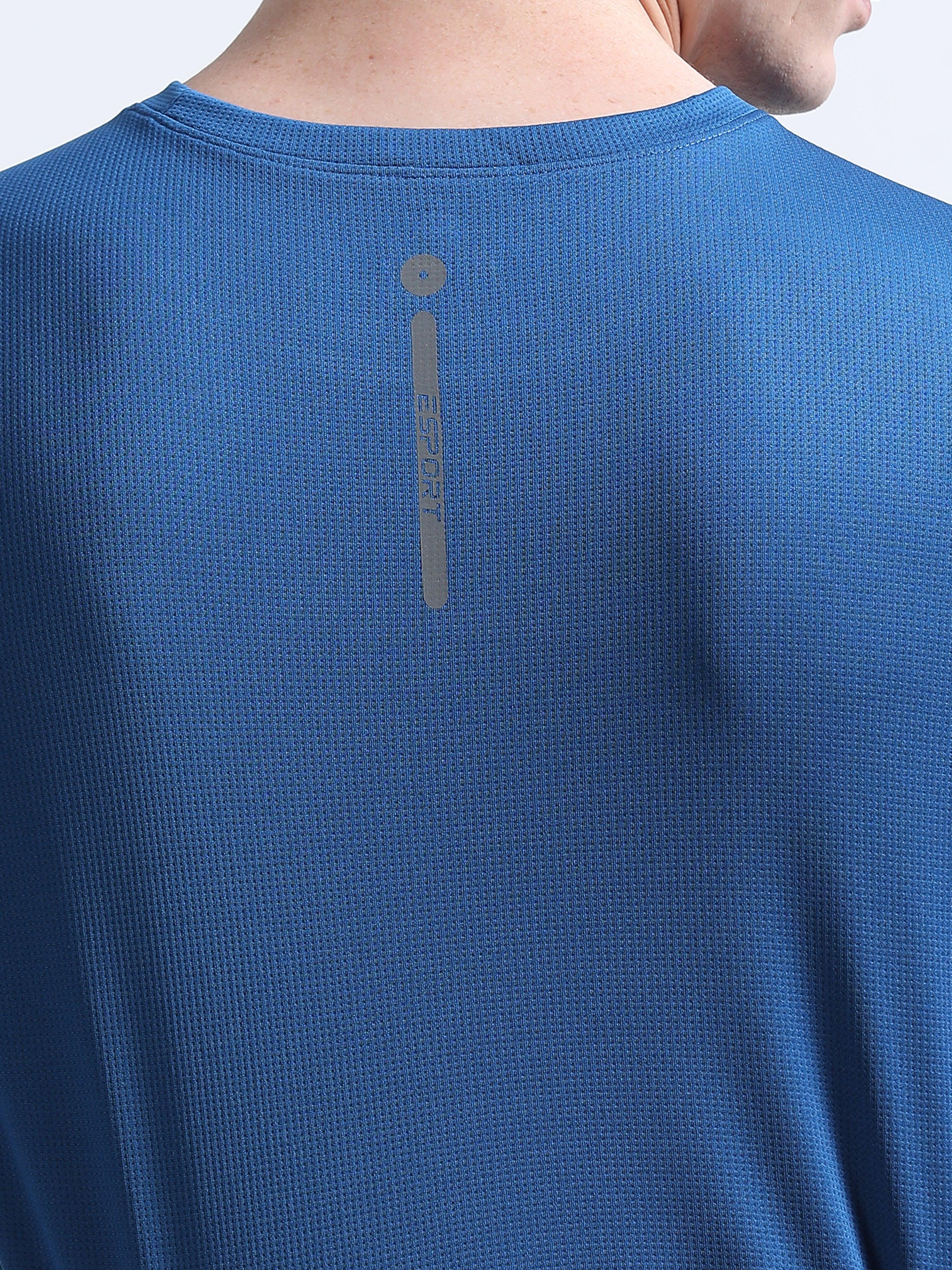 Dan E-Sport T Shirt Royal Blue - Image 5