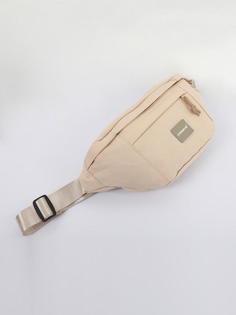 Large Fanny Bag Beige - Image 5