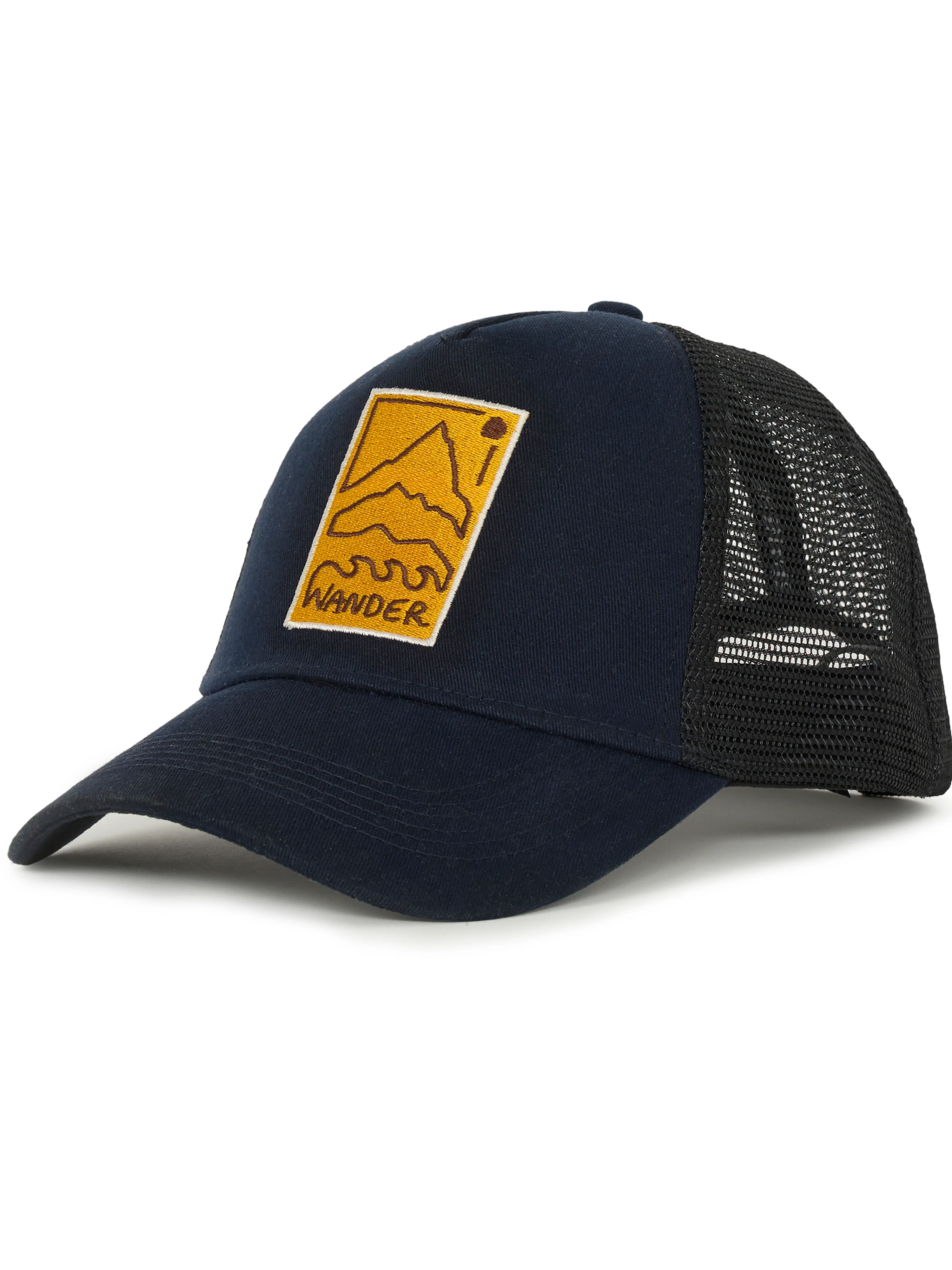 Galenos - Wander Printed Baseball Cap - Navy