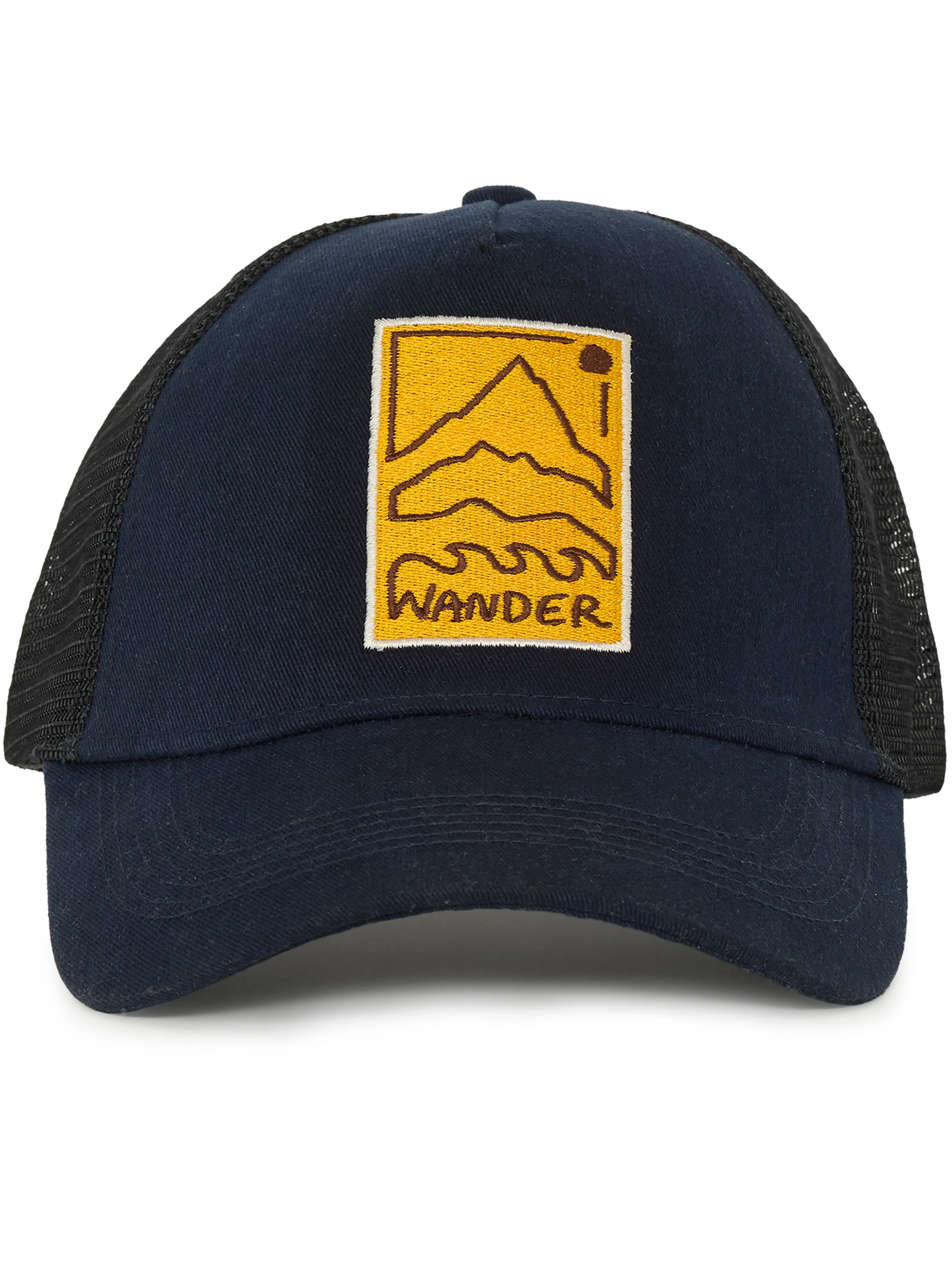 Galenos - Wander Printed Baseball Cap - Navy - Image 3