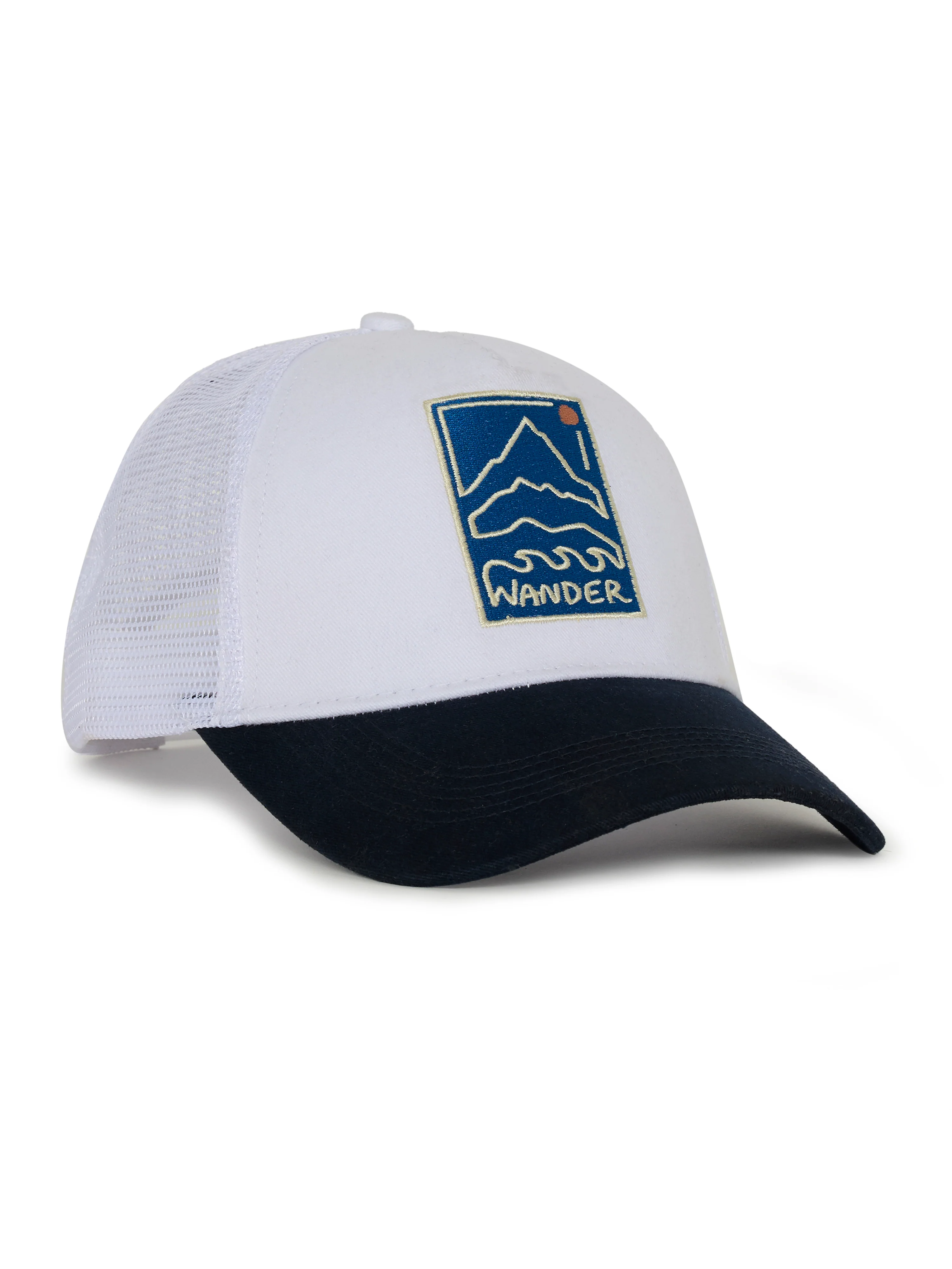 Galenos - Wander Printed Baseball Cap - White