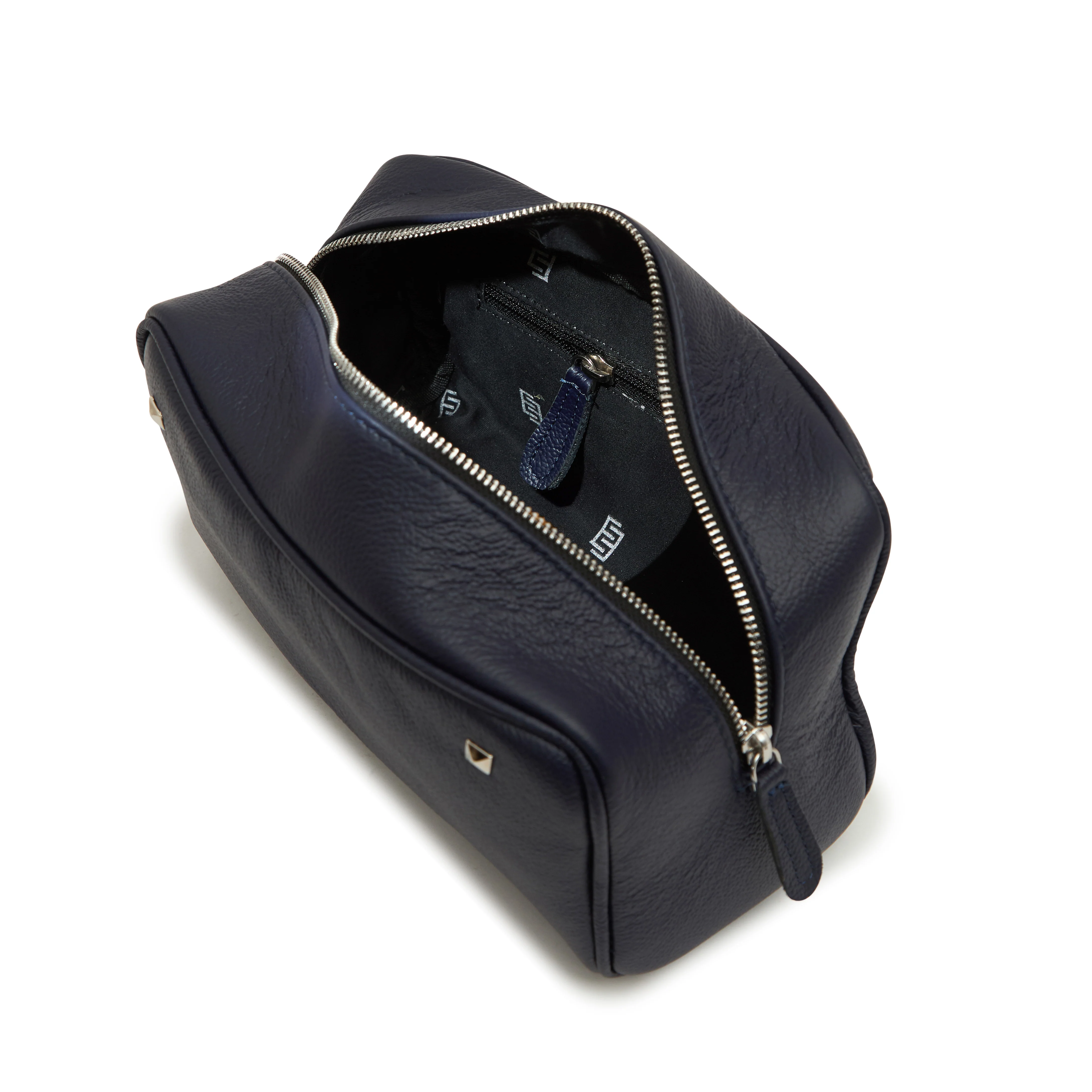 Godfrey - Minimalistic Leather Bag - Violet - Image 3