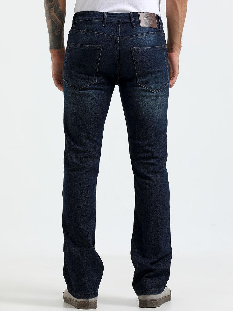 Jammy Boot Cut Jeans - Dark Blue - Image 4