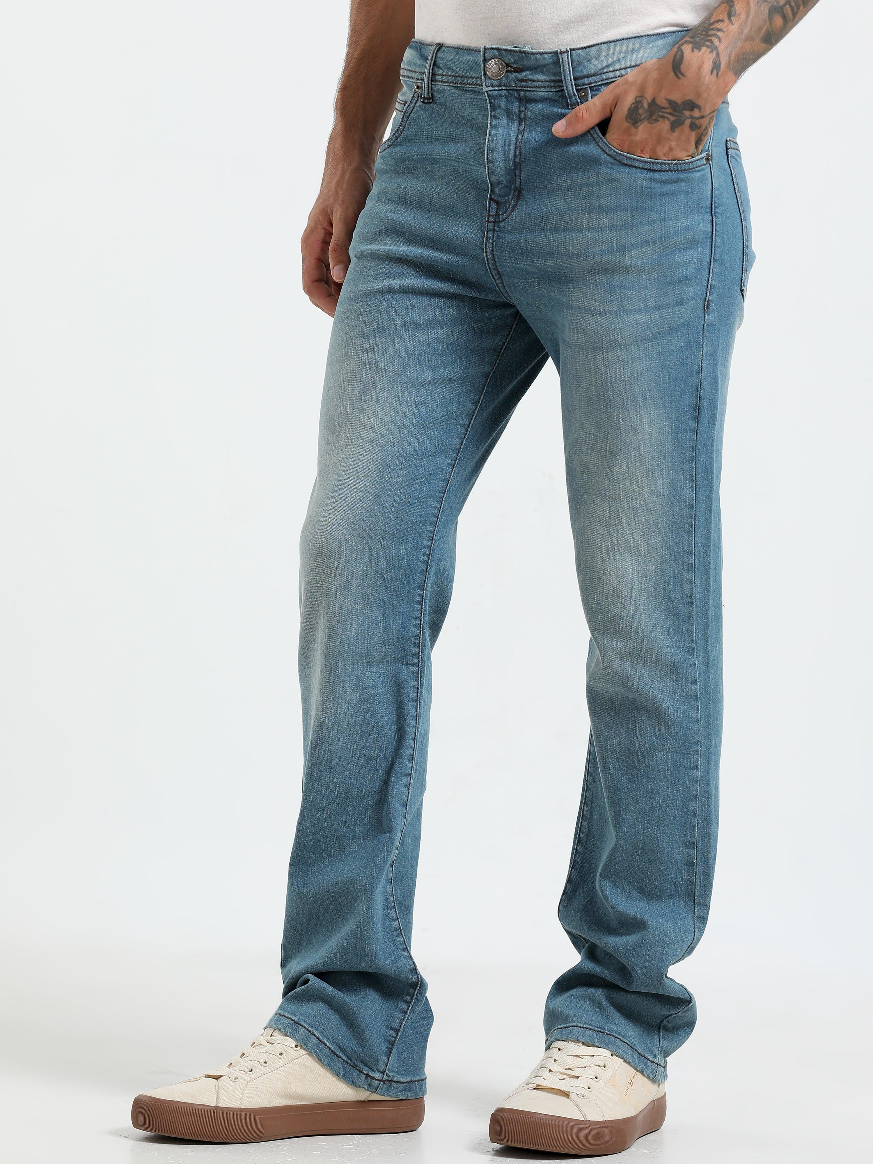 Jammy Boot Cut Jeans - Light Blue - Image 5