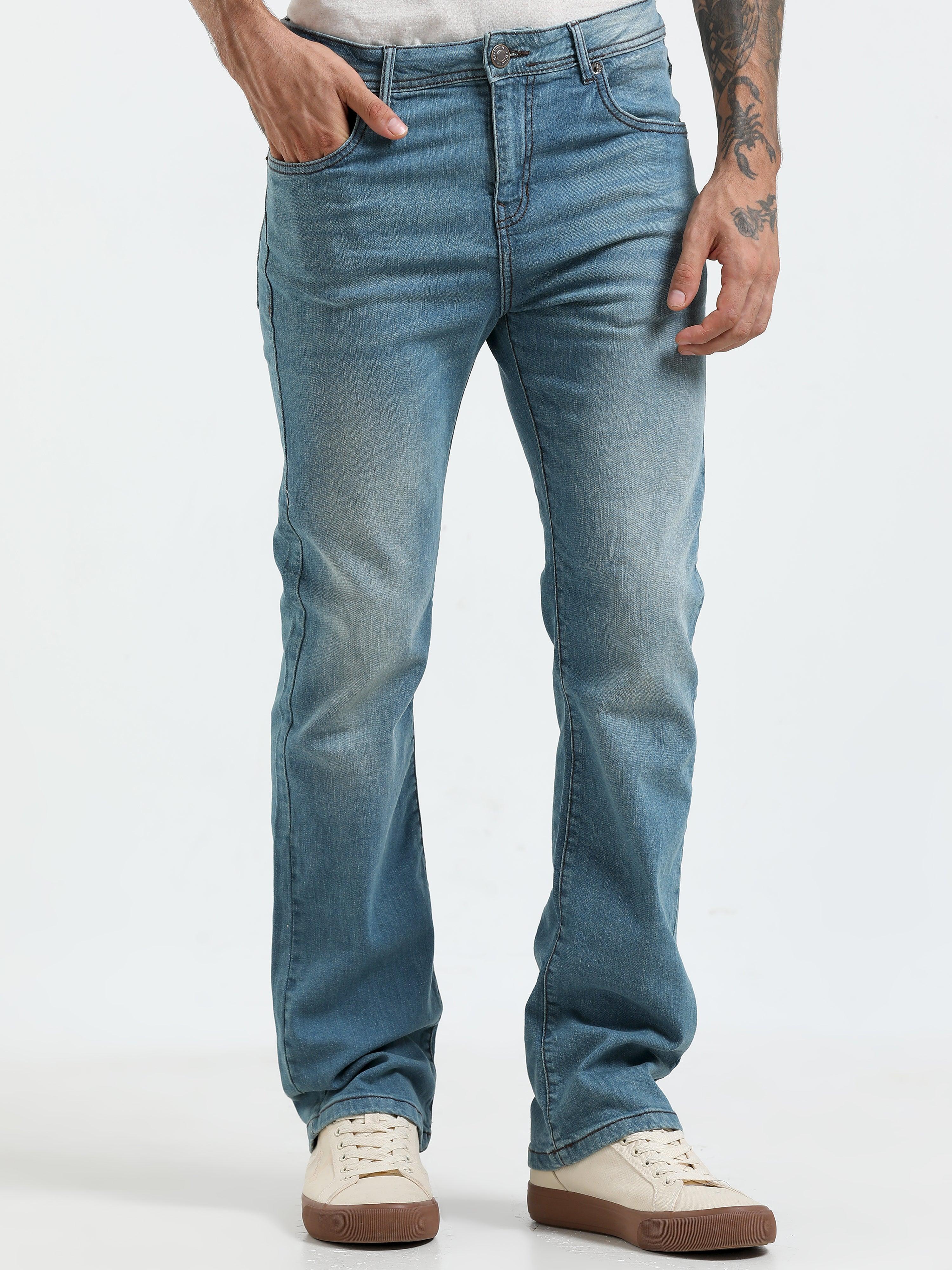 Jammy Boot Cut Jeans - Light Blue - Image 6
