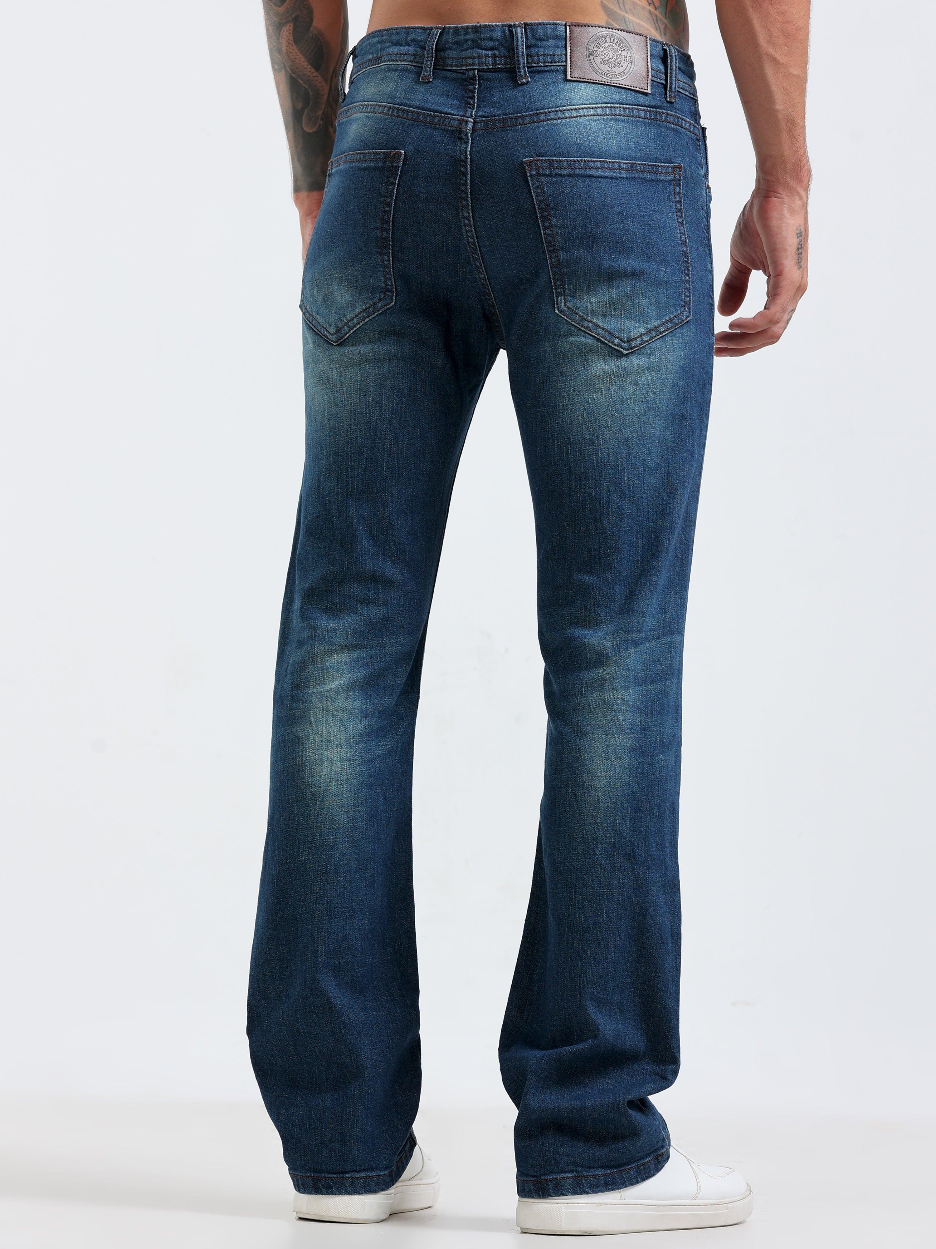 Jammy Boot Cut Jeans - Blue - Image 4