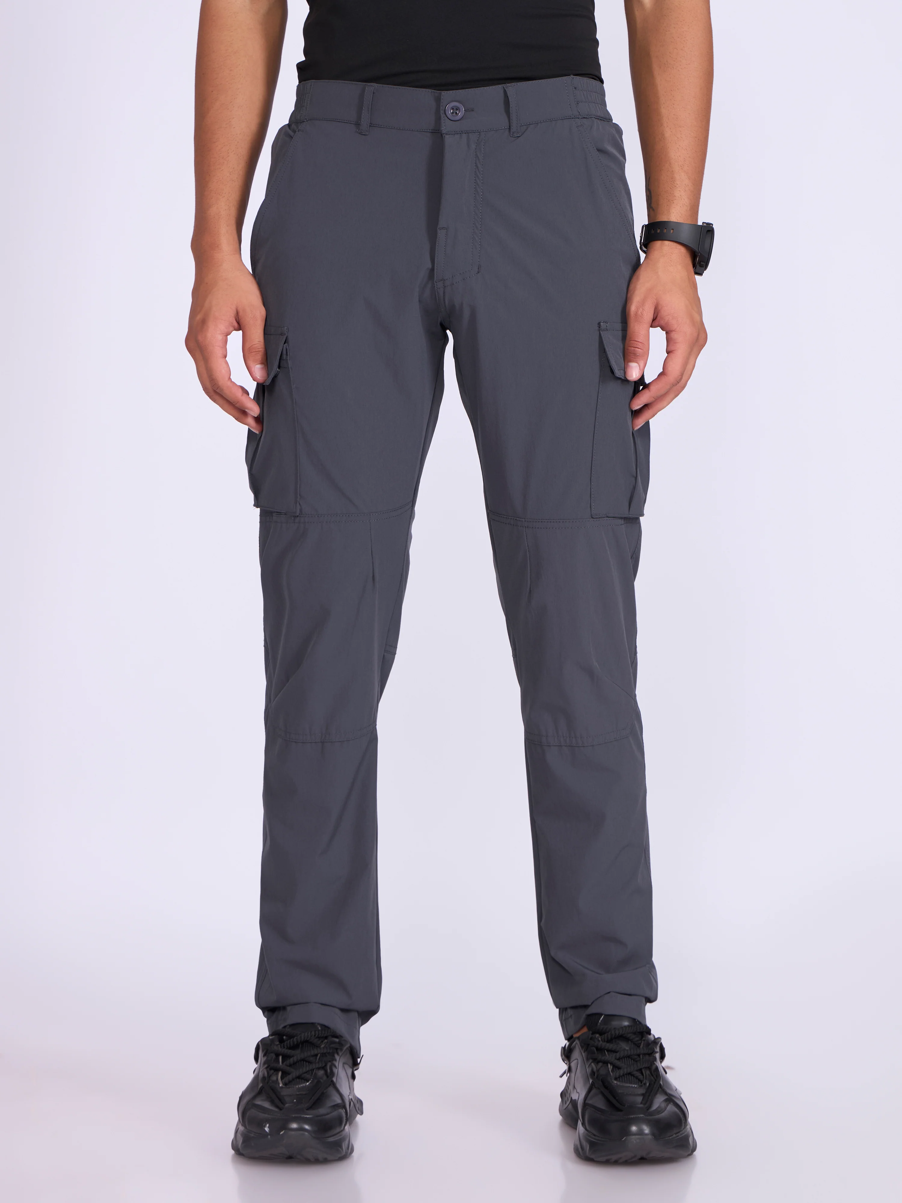 Jara - Cargo Pant - Dark Grey - Image 3