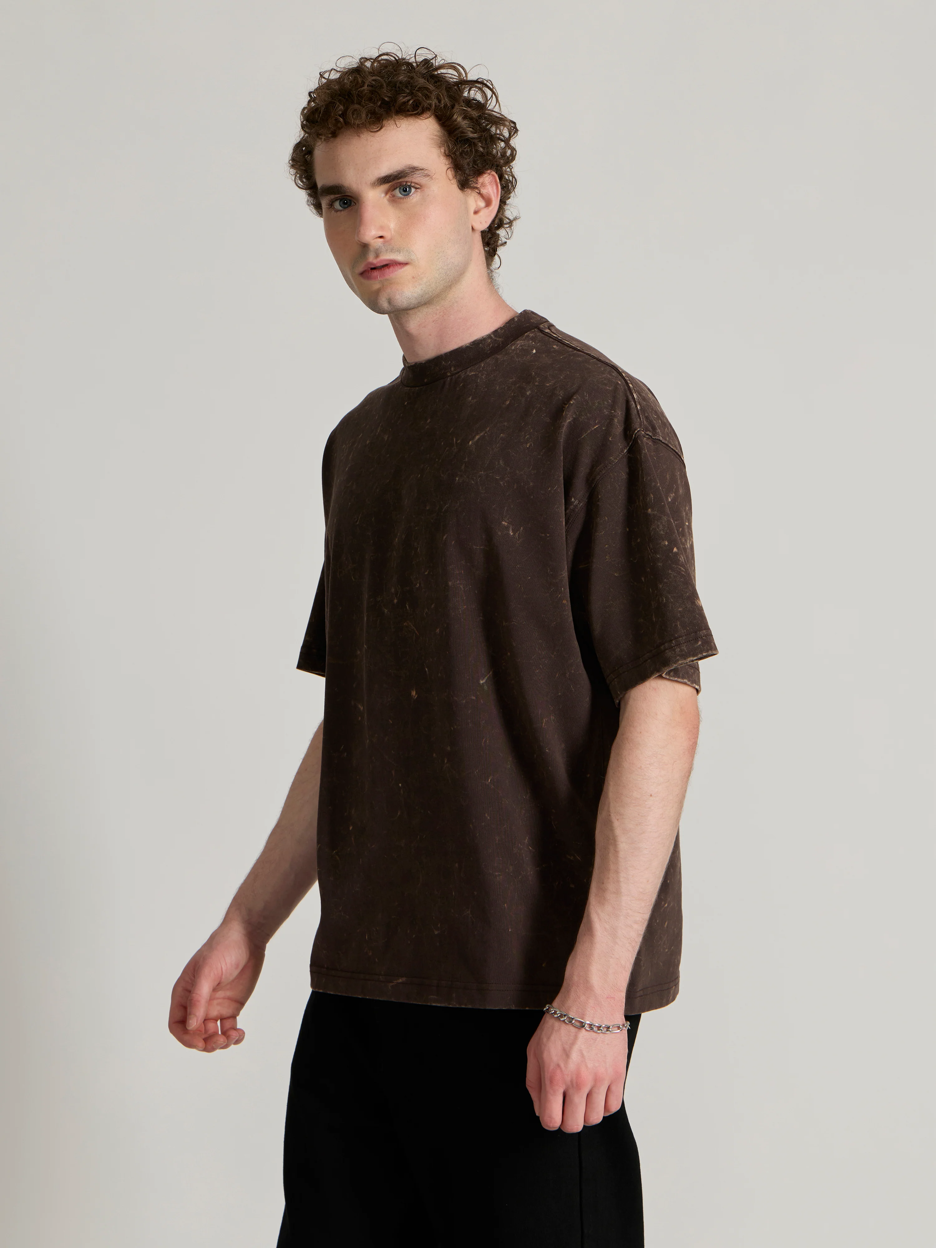 Kellington - Baggy T-Shirt - Coffee Brown - Image 4