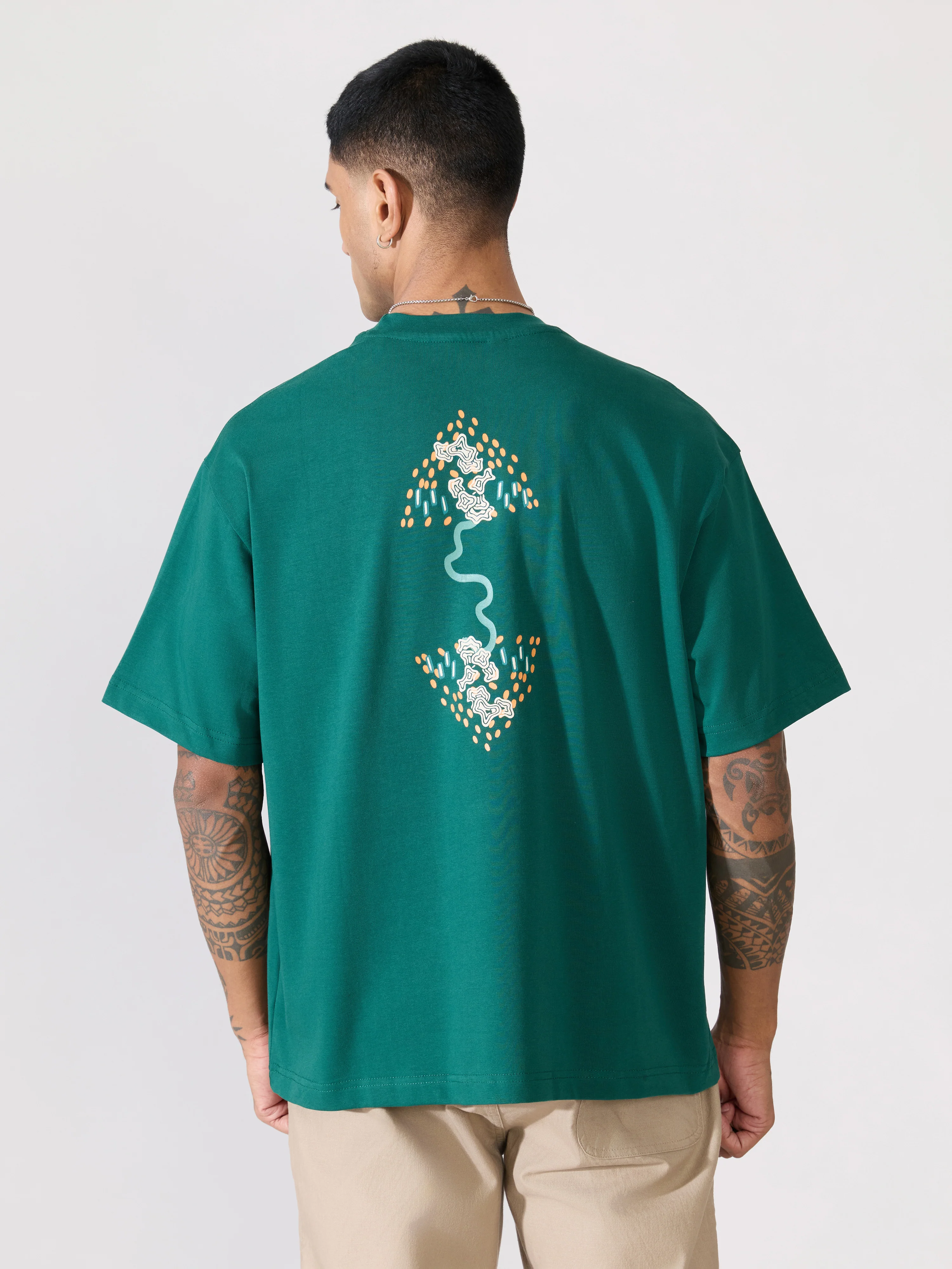 Loveex - OverPlanning Kills Magic Graphic Green T-Shirt - Image 2