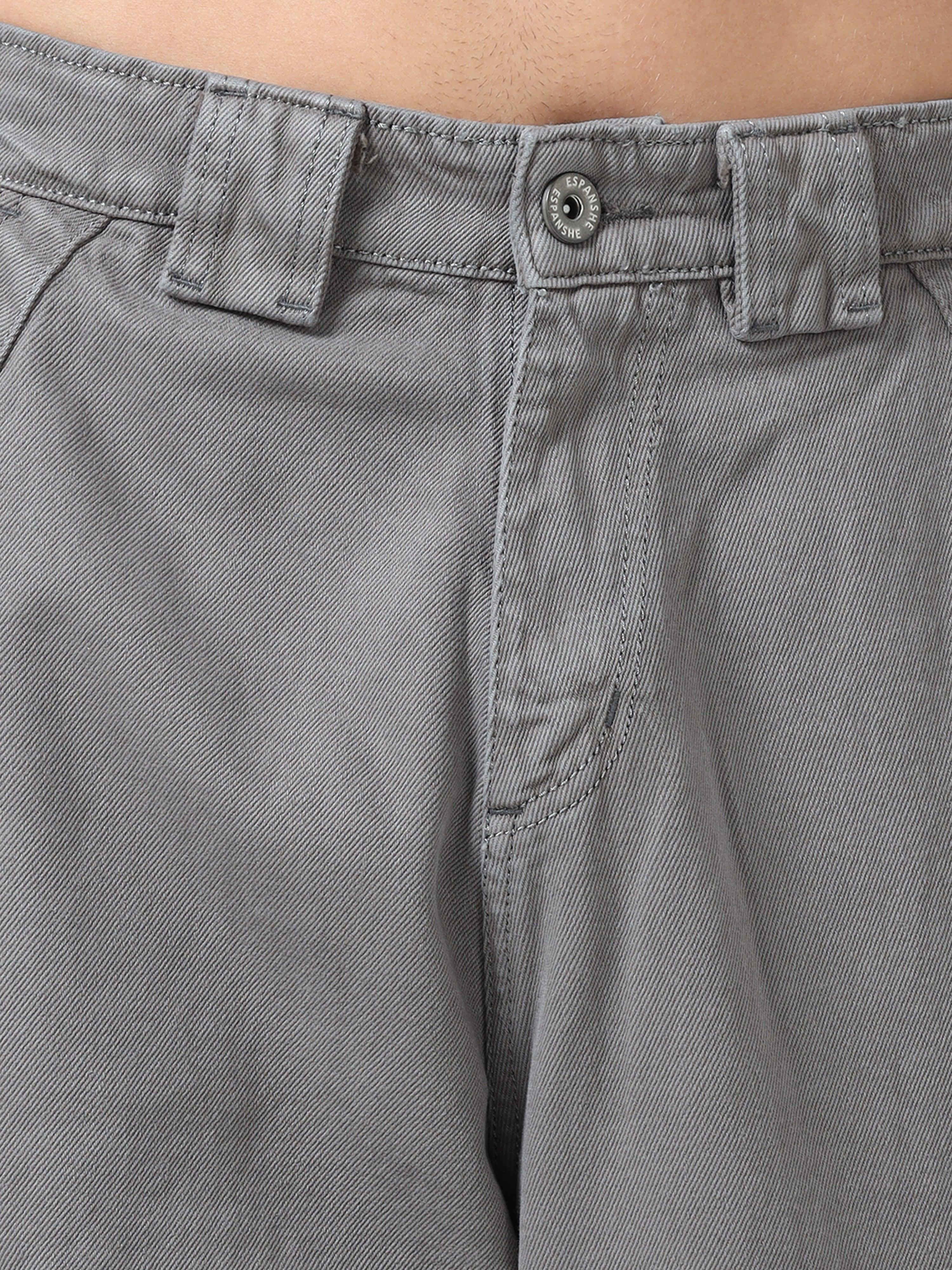 Maverick - Baggy Cargo Jeans - Grey - Image 5