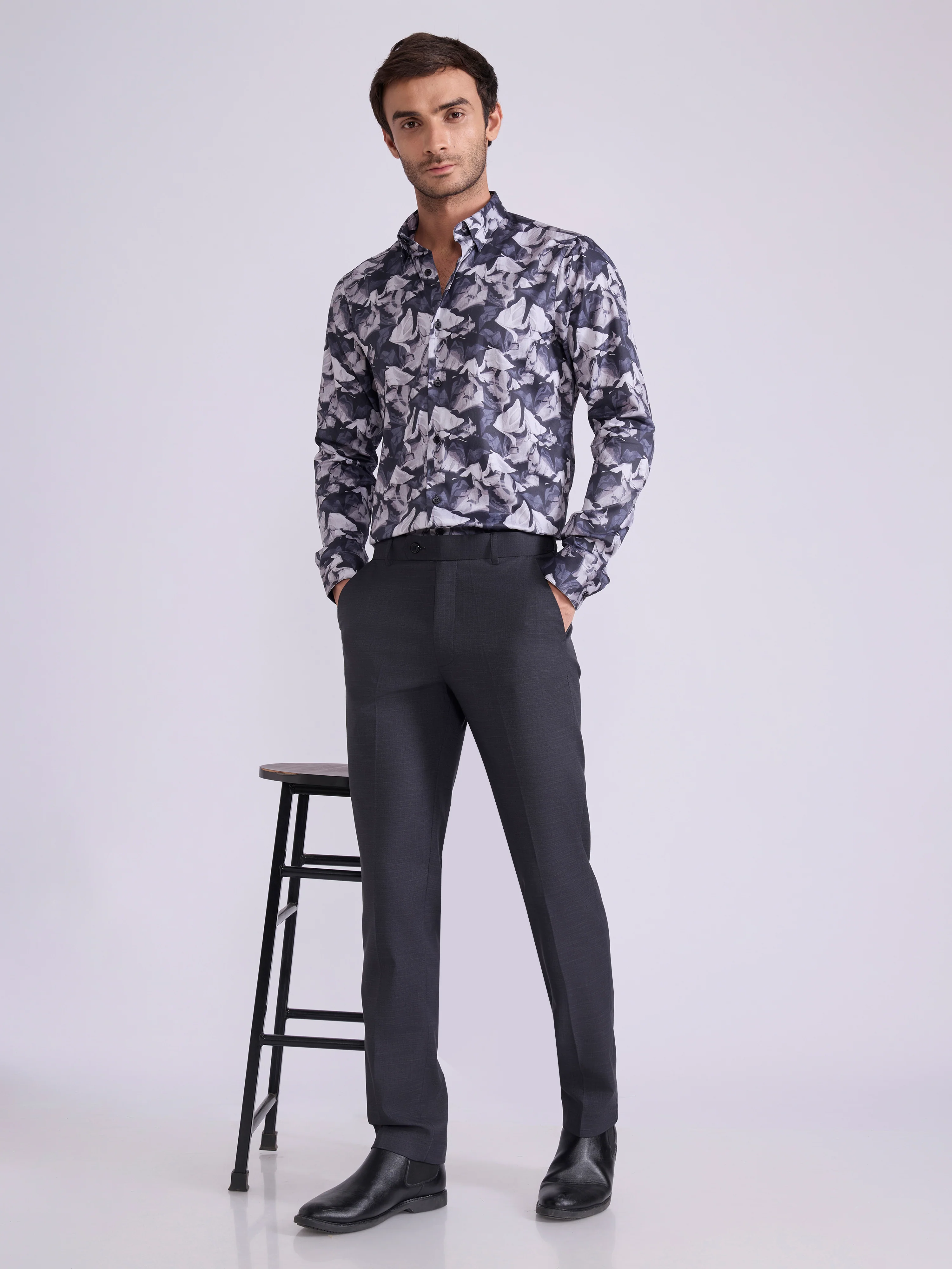 Maxim - Classic Formal Pant - Black - Image 2