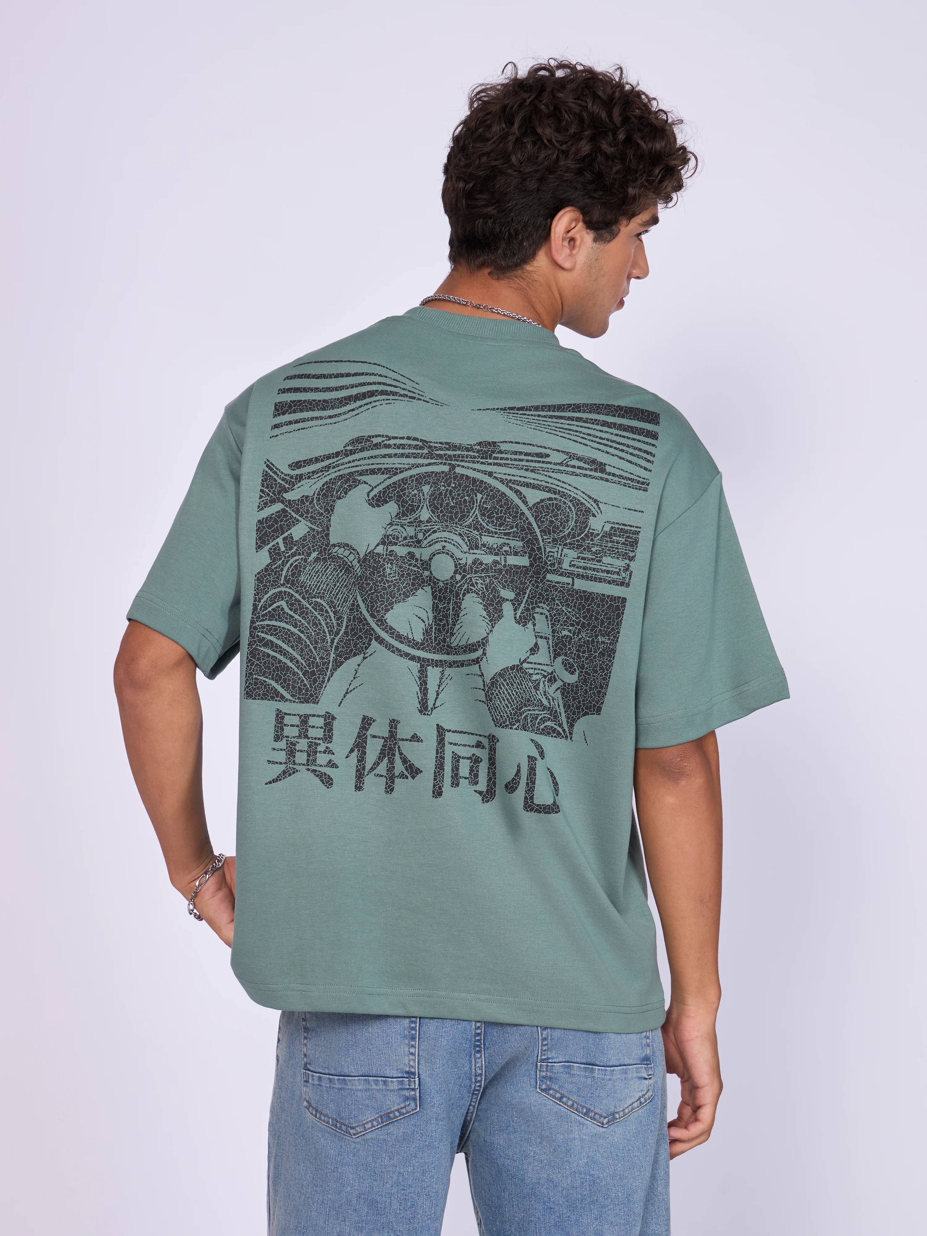 Moovin - Unity Drive Printed T-Shirt - Green - Image 2