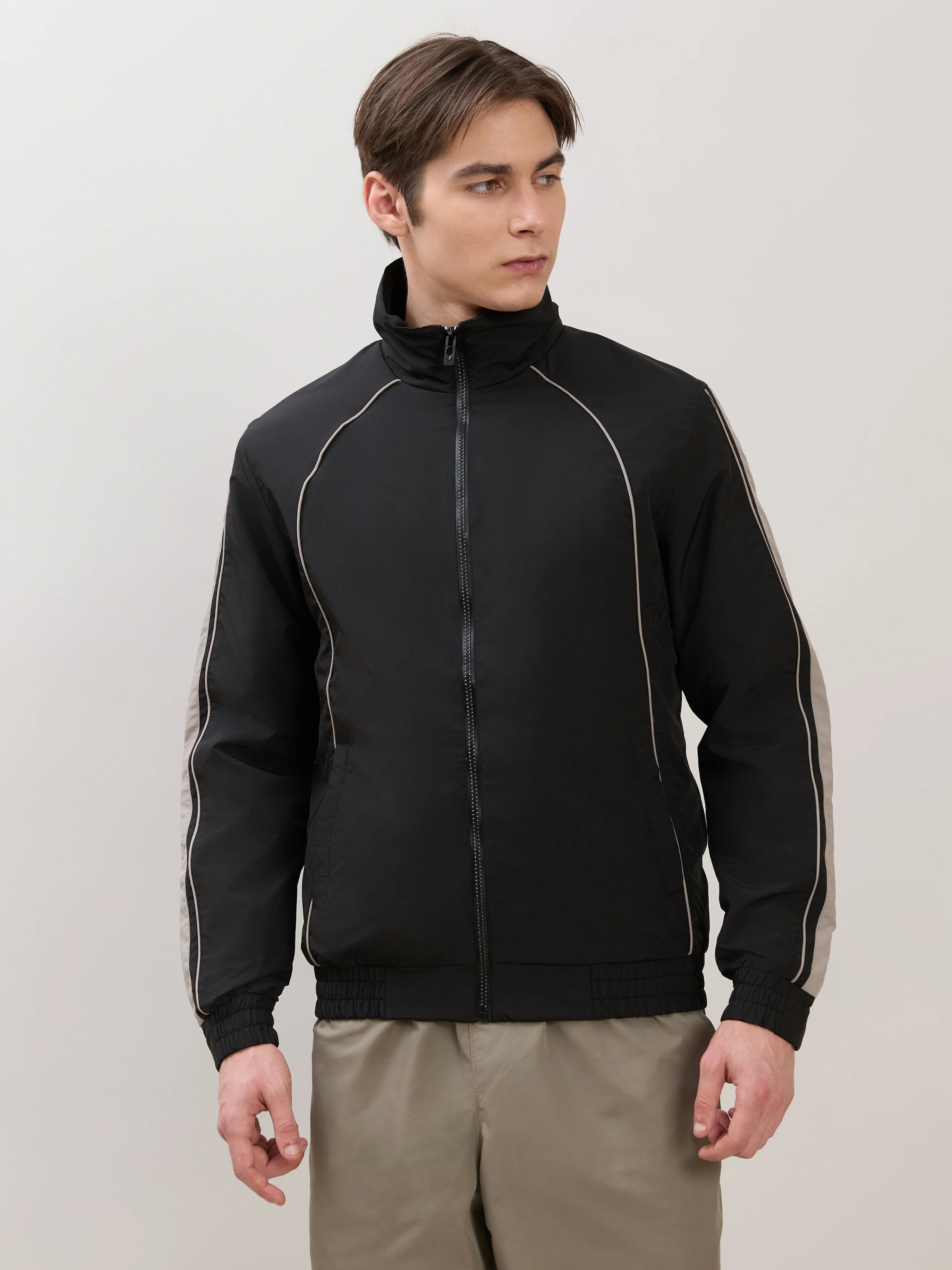 Mystic - Regular Track Jacket - Black - Image 2