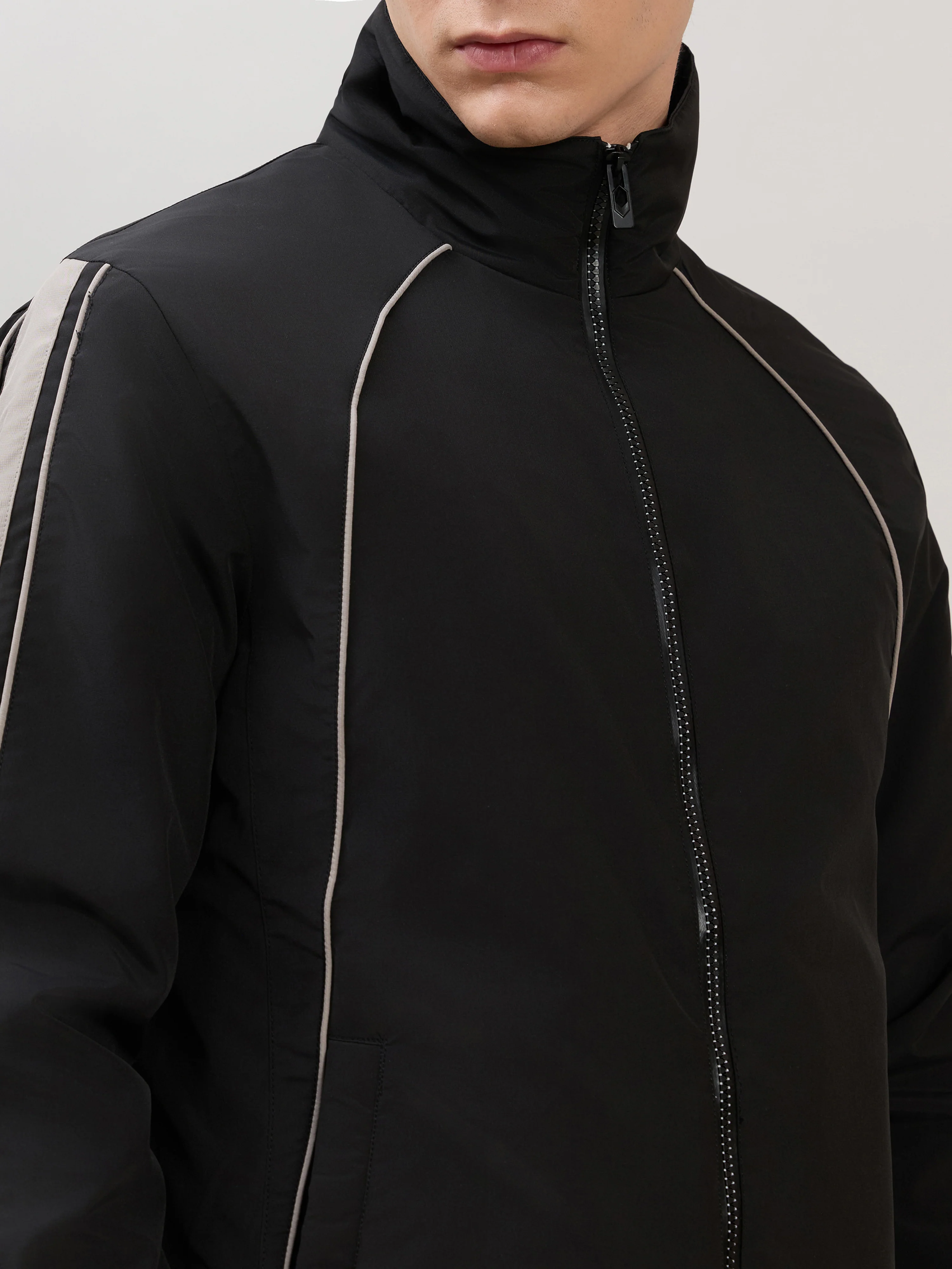Mystic - Regular Track Jacket - Black - Image 3