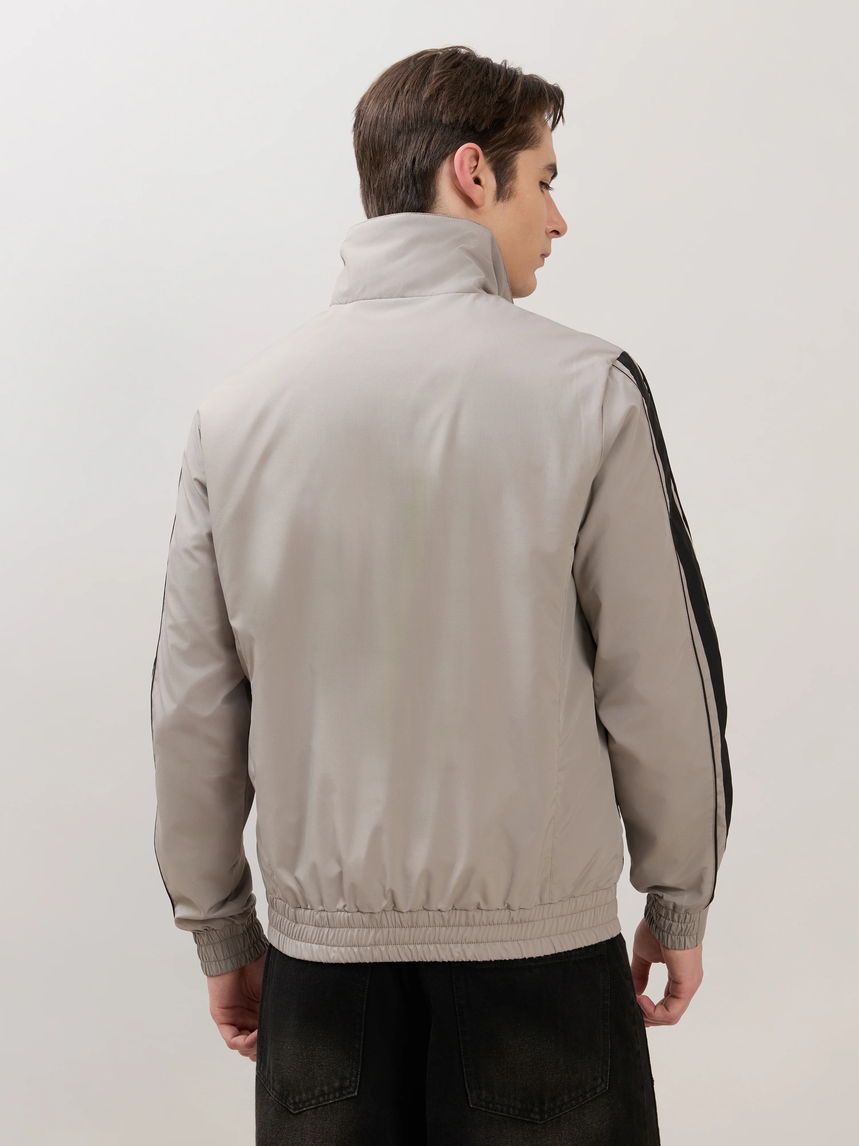 Mystic - Regular Track Jacket - Stone - Image 6