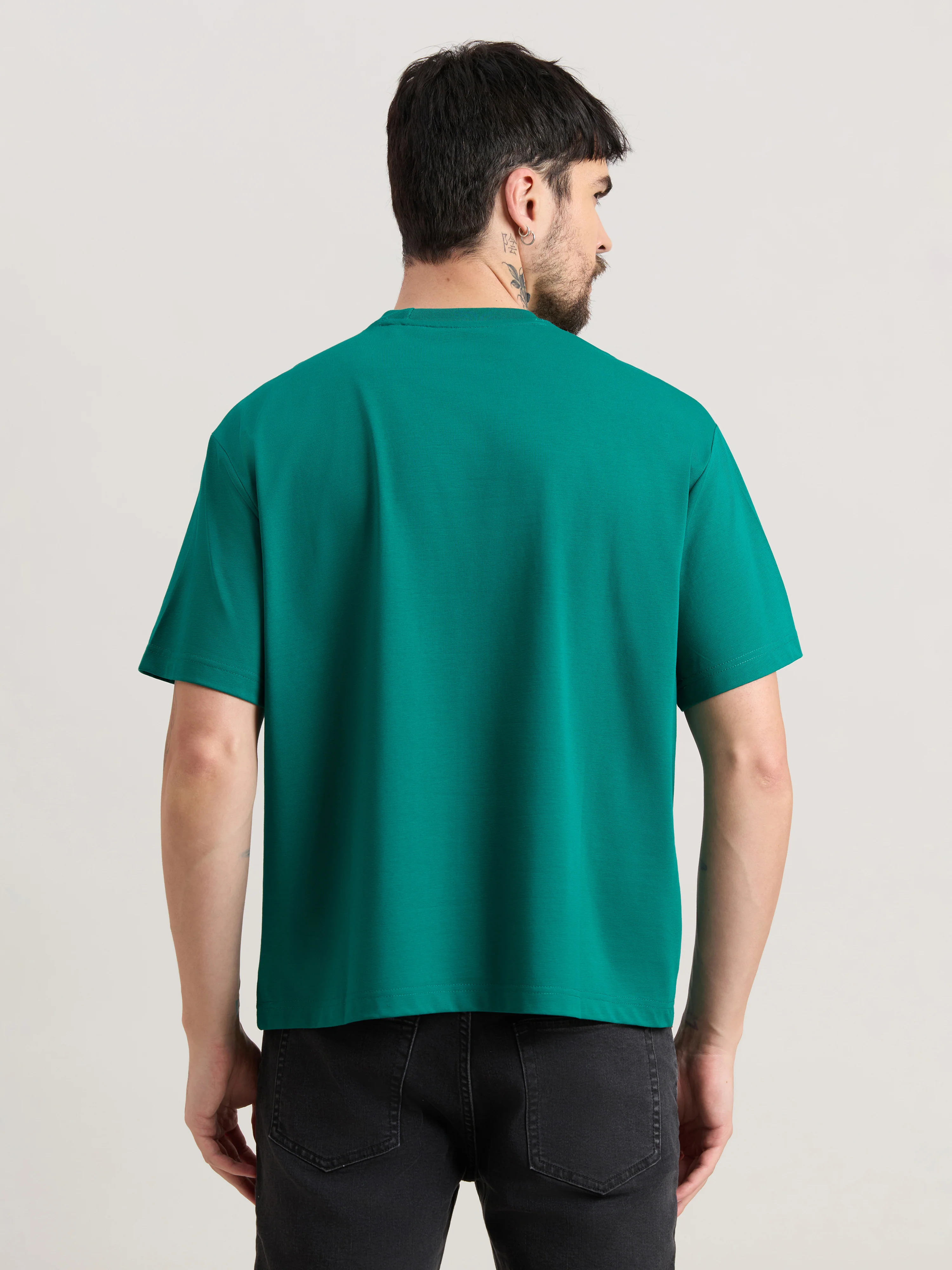 Nora - Loose Fit T-Shirt - Jolly Green - Image 6