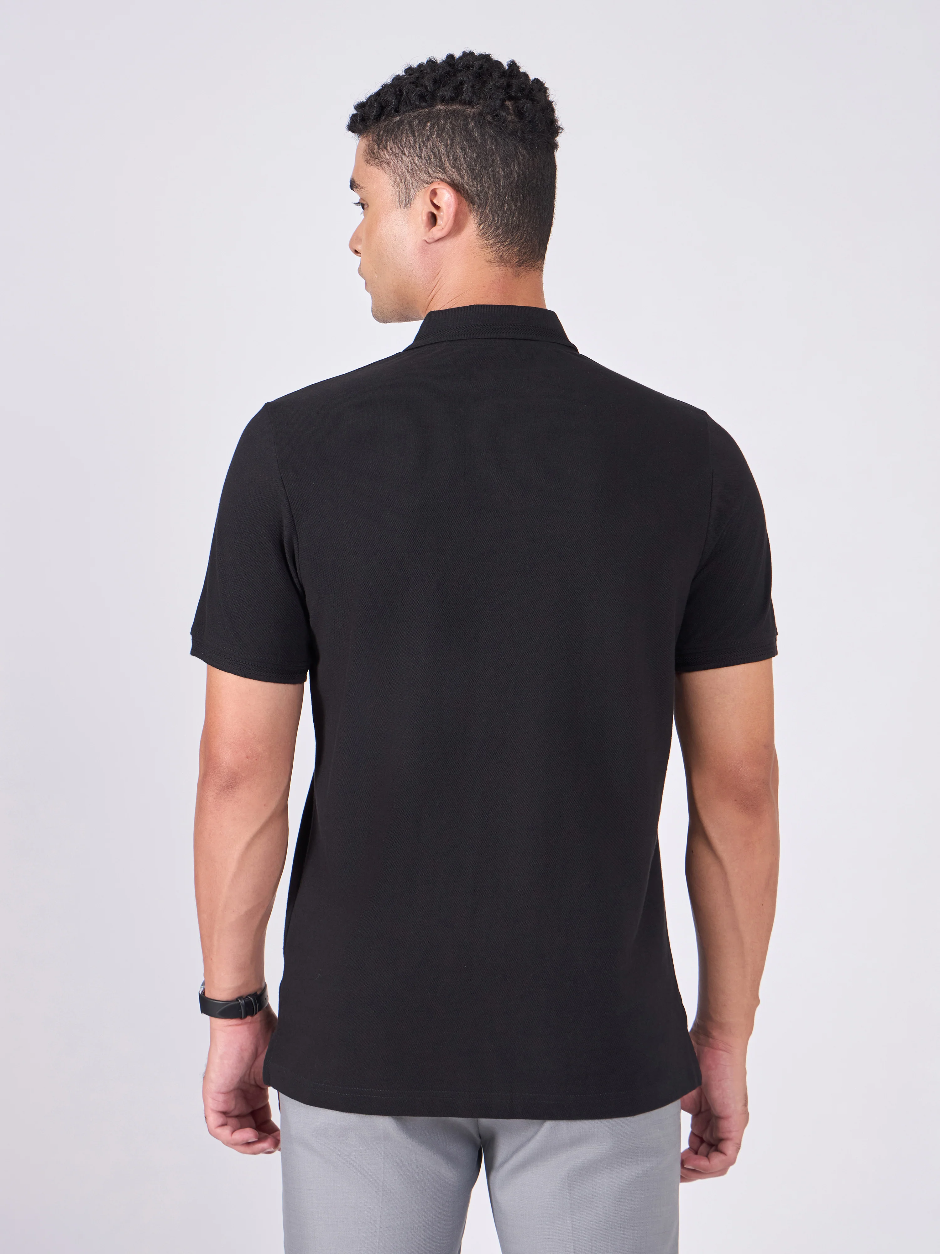 Norwell - Polo T-Shirt -  Black - Image 5