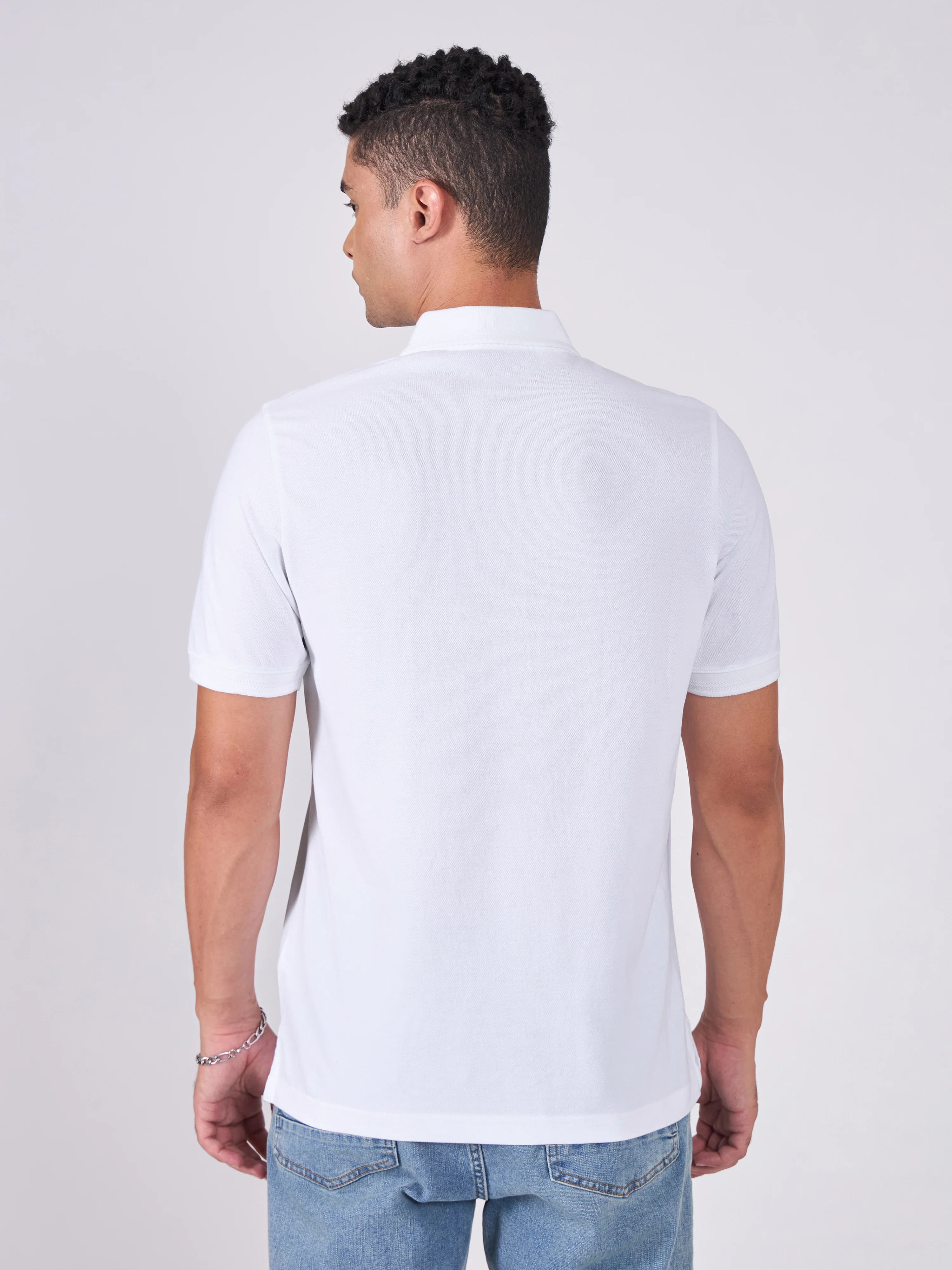 Norwell - Polo T-Shirt - White - Image 6