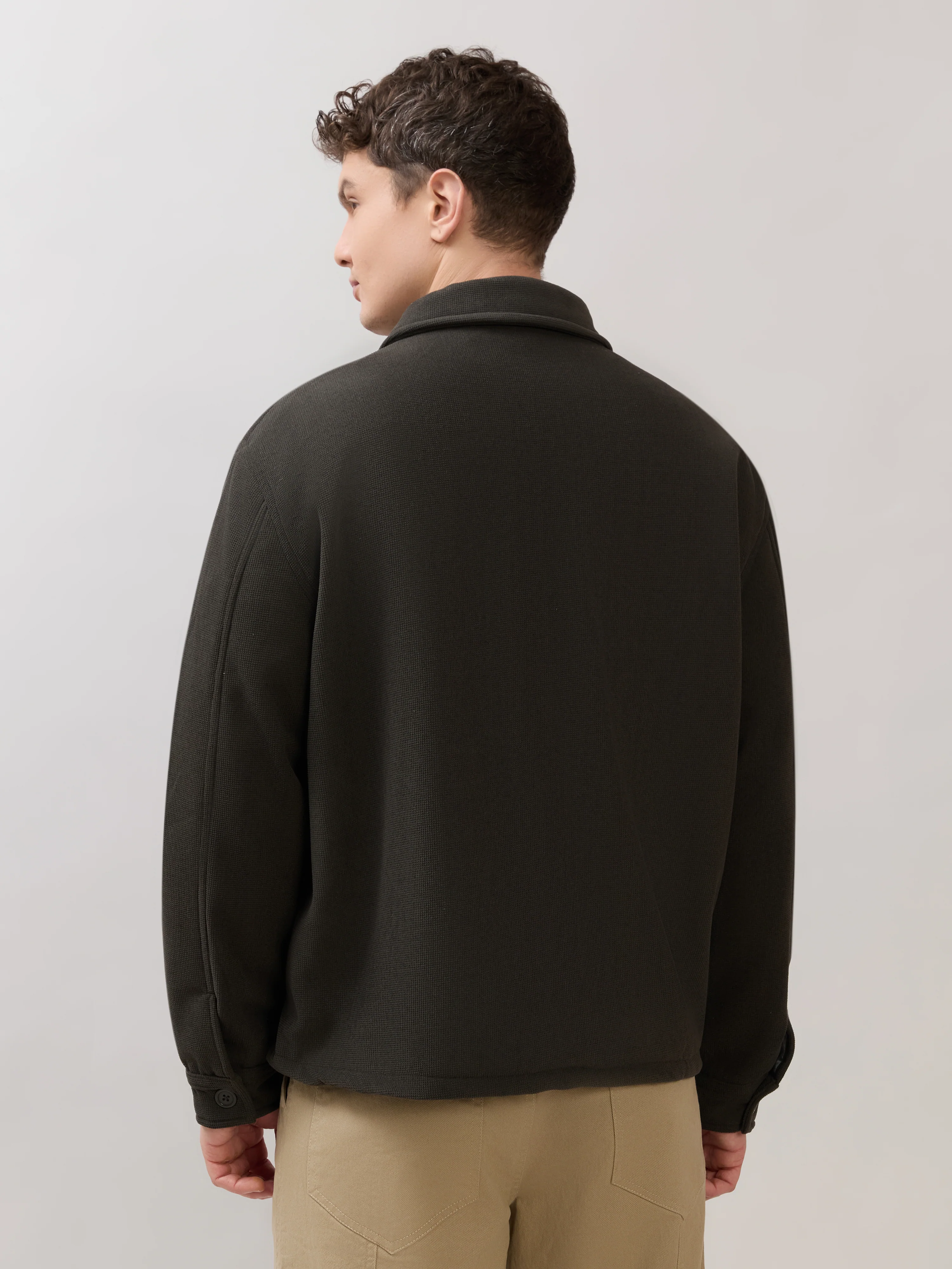 Petal - Relaxed Zip Jacket - Green - Image 6