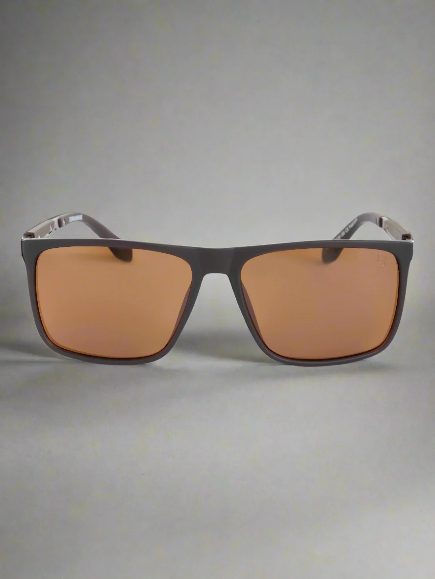Photon Veil - Rectangle Sunglass - Coffee Brown