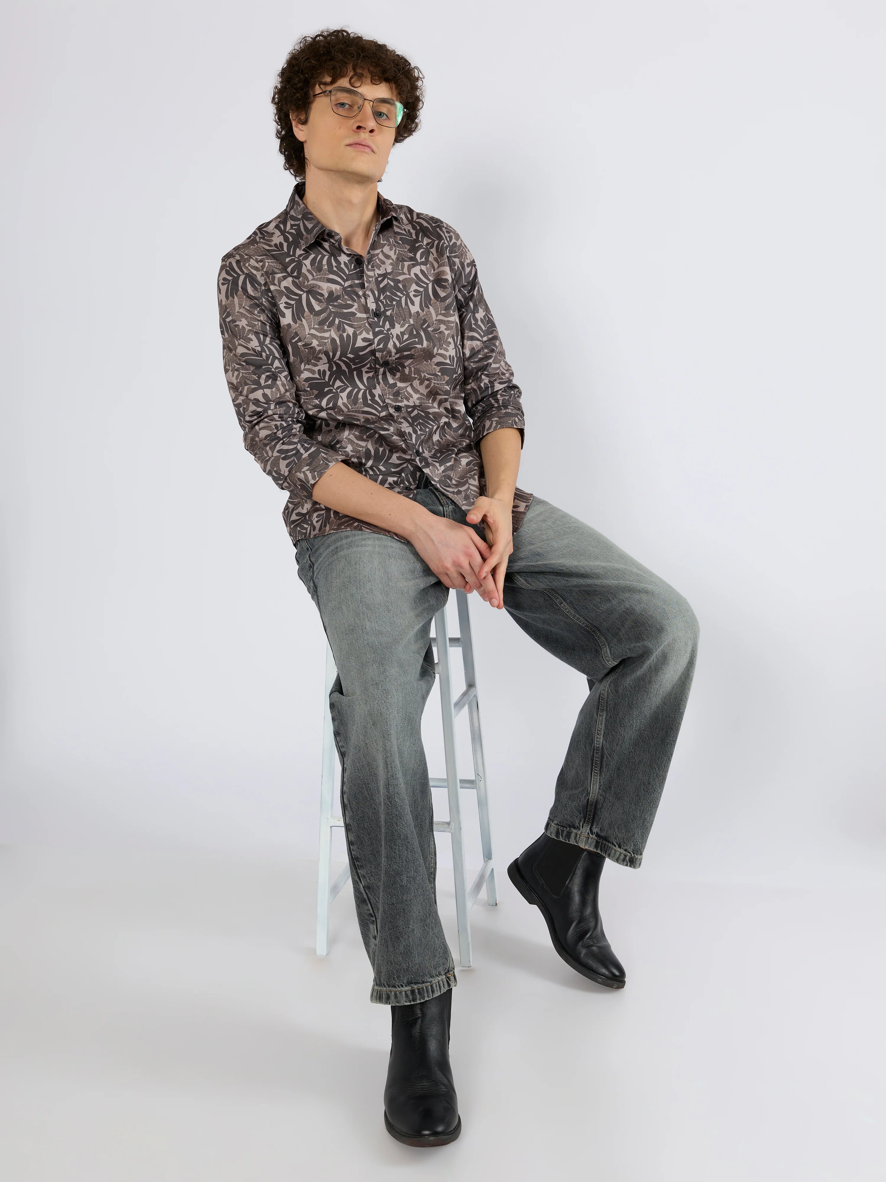 Reep - Super Baggy Jeans - Dark Grey - Image 4